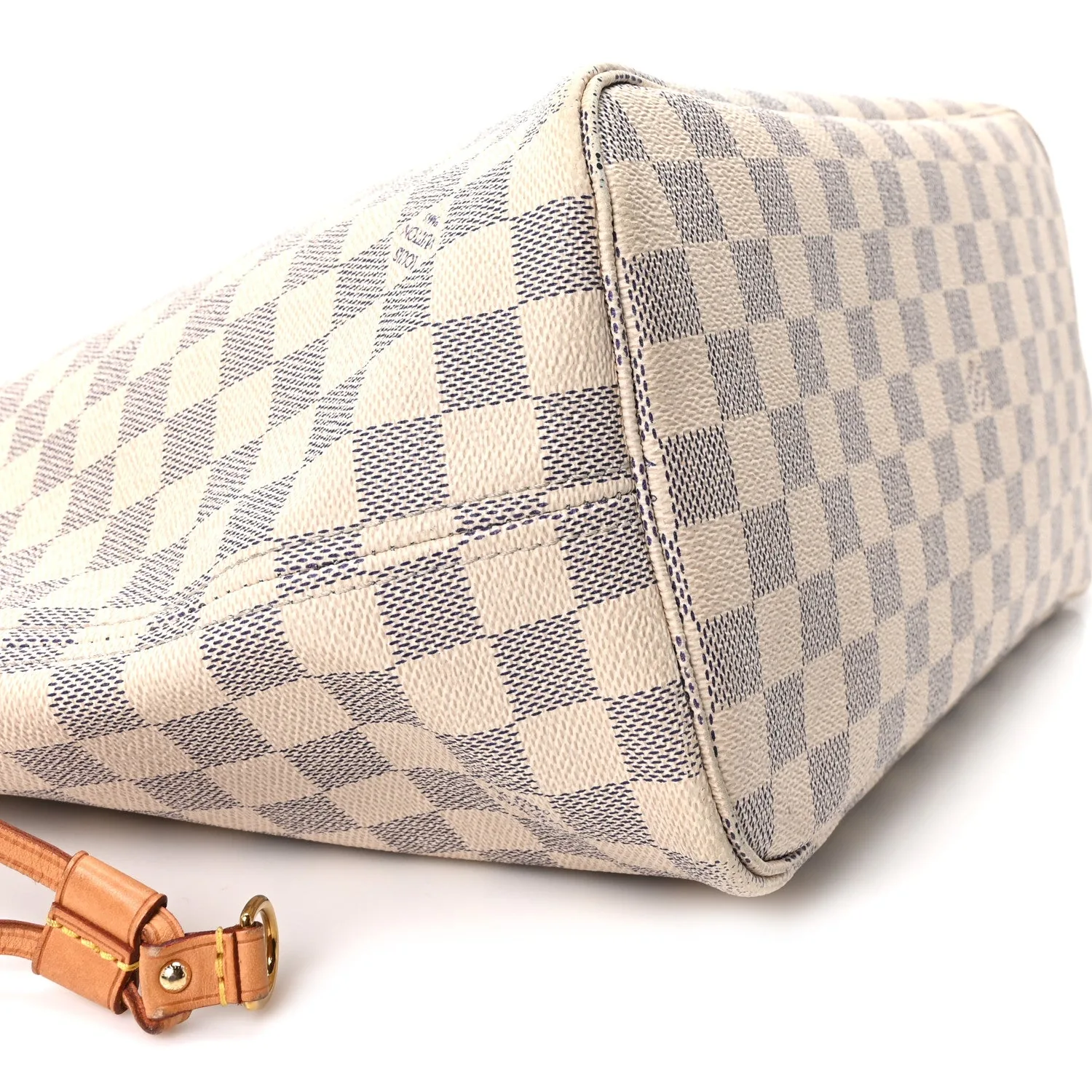 Louis Vuitton Damier Azur Neo Neverfull MM Rose Ballerine – Very Good 2017 – photo 10