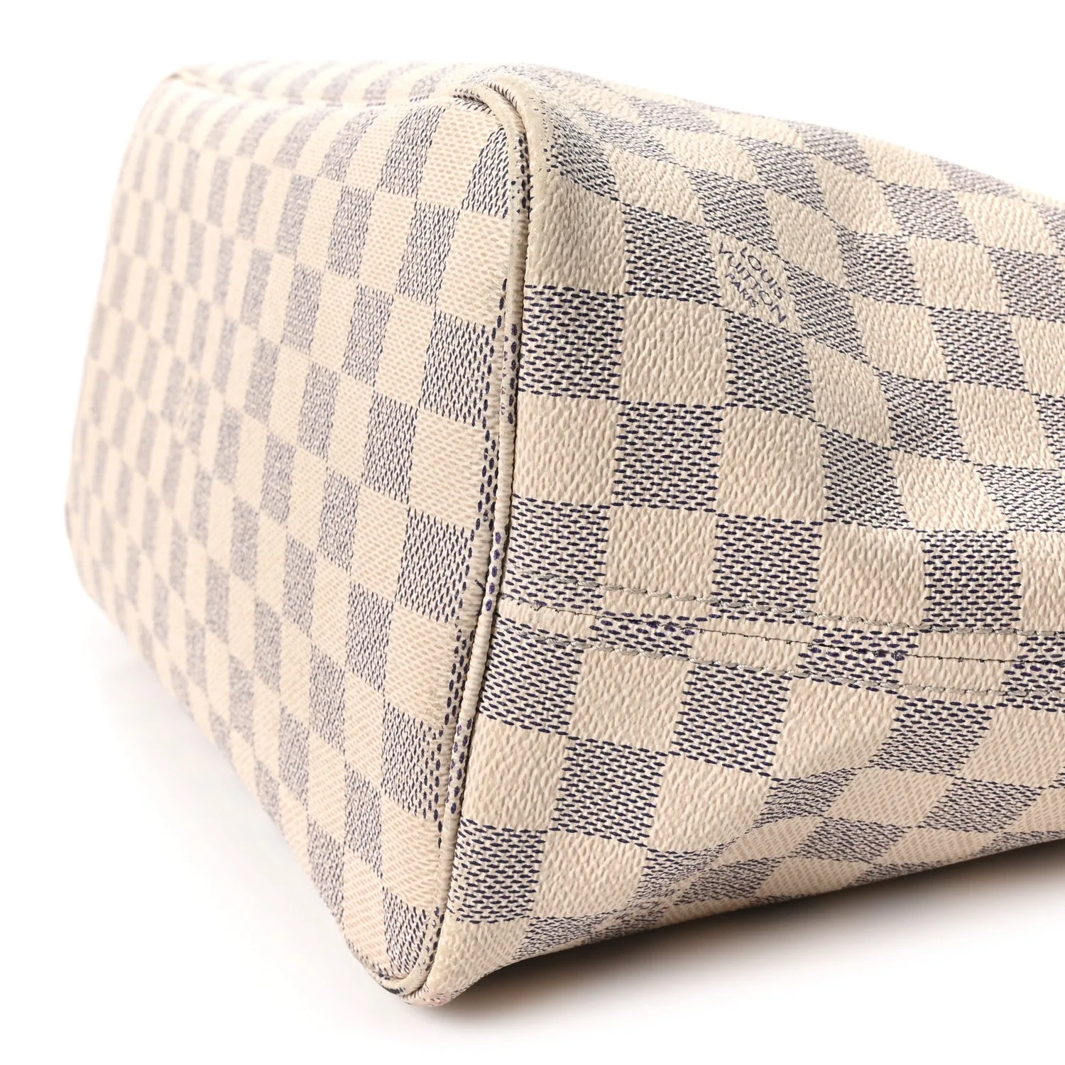 Louis Vuitton Damier Azur Neo Neverfull MM Rose Ballerine – Very Good 2017 – photo 11