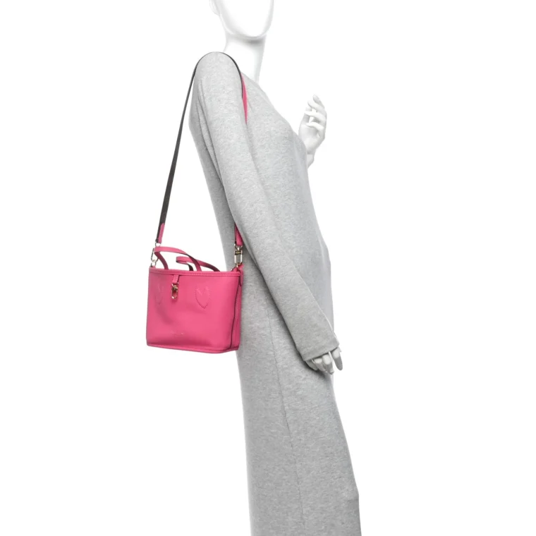 Louis Vuitton Monogram Neverfull Inside Out Bandouliere BB Rose Pondichery for Sale — alternate view