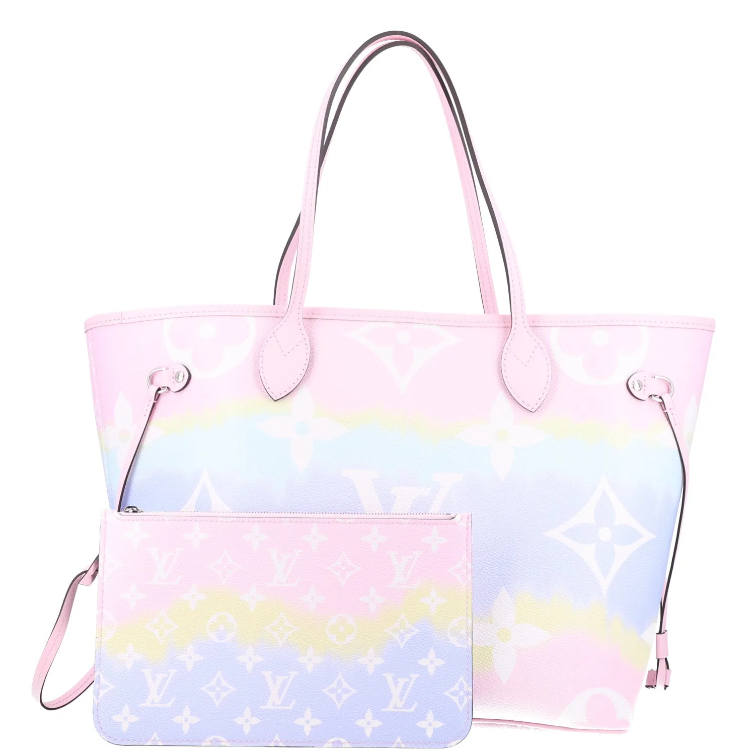 Louis Vuitton Monogram Escale Neverfull MM Pastel – Excellent 2020 – photo 3