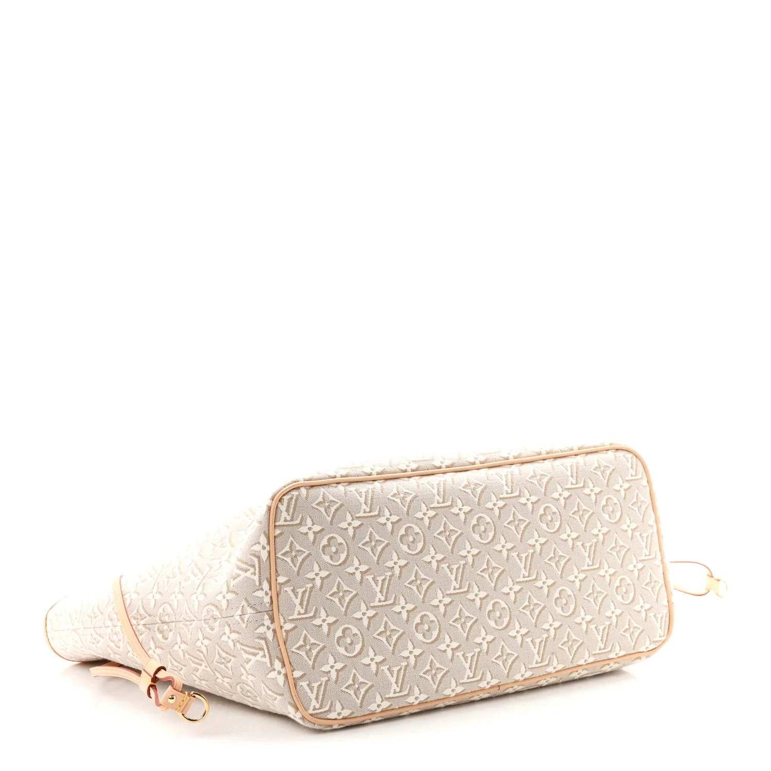 Louis Vuitton Jacquard Monogram Embleme Neverfull MM Peuplier – Excellent – photo 5