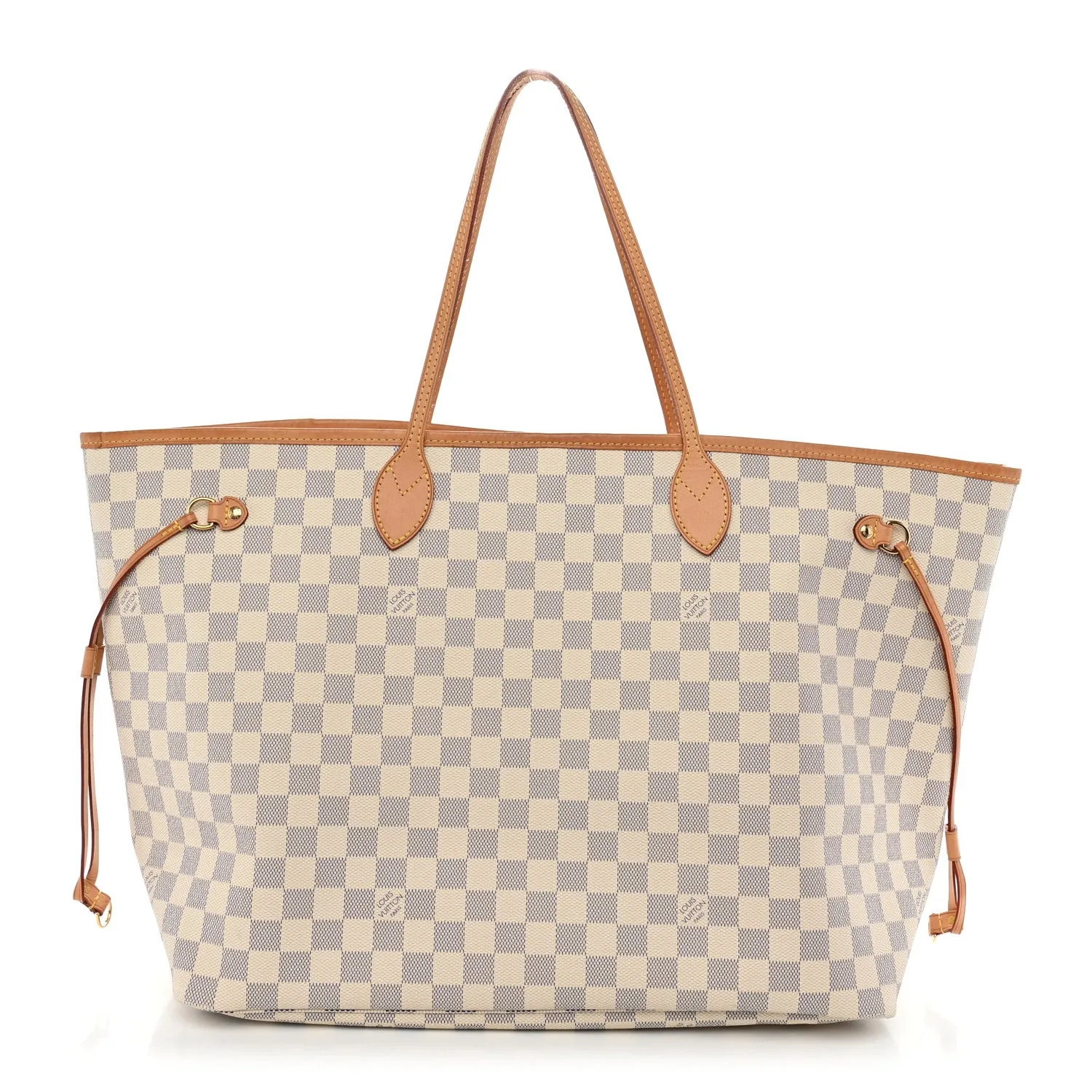 Louis Vuitton Damier Azur Neo Neverfull GM Rose Ballerine – Very Good