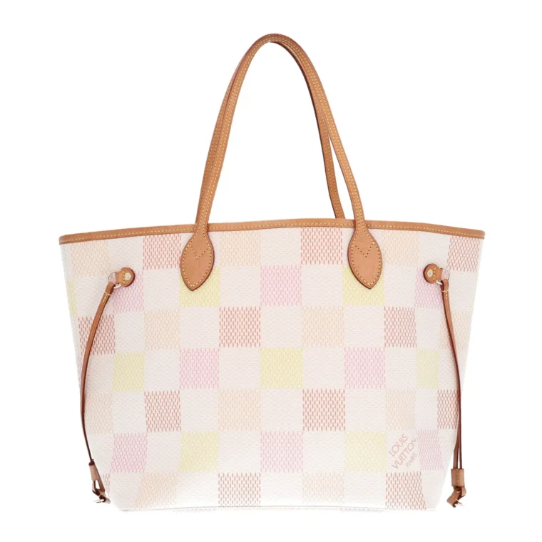 Louis Vuitton Damier Giant Neverfull MM Peach for Sale