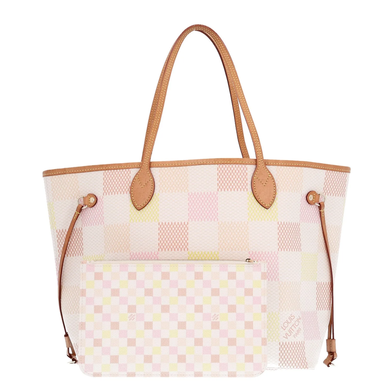 Louis Vuitton Damier Giant Neverfull MM Peach – photo 2