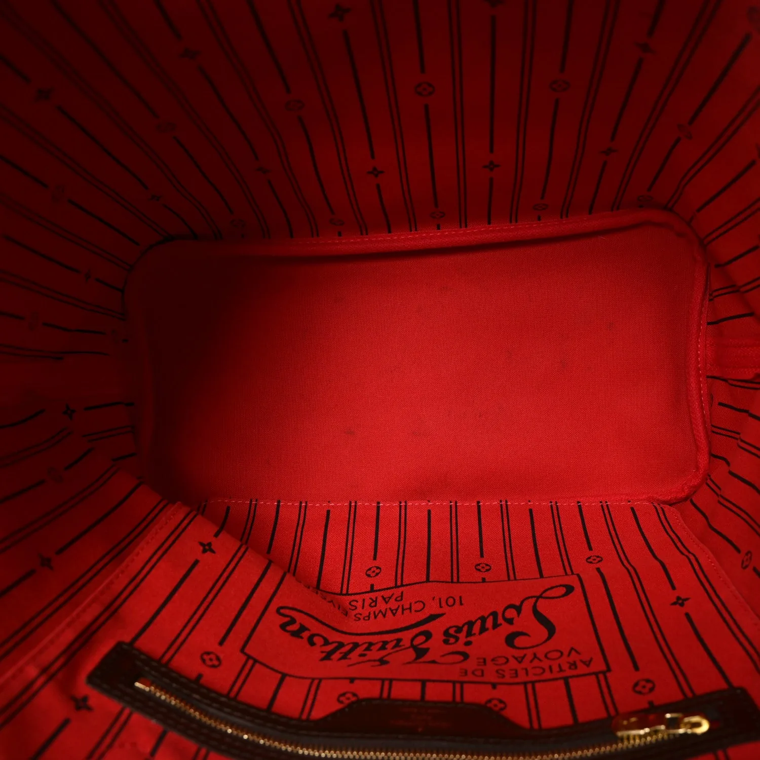 Louis Vuitton Damier Ebene Neverfull MM – Very Good 2013 – photo 4