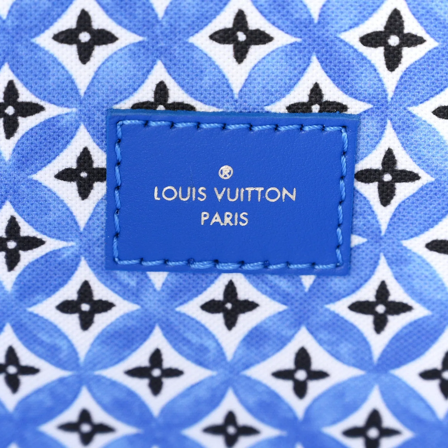 Louis Vuitton Monogram Giant By The Pool 2.0 Neverfull MM Blue – Very Good – photo 7