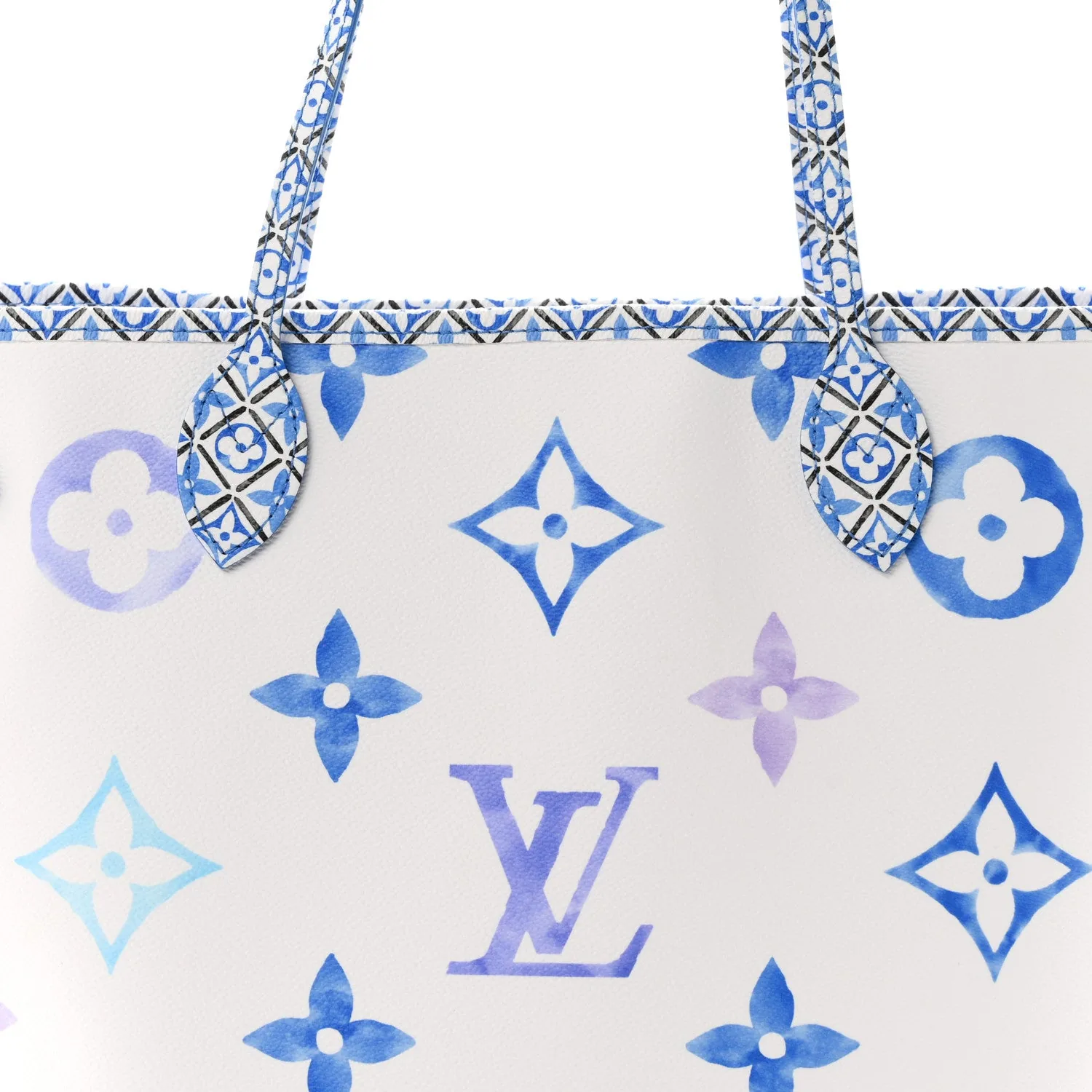 Louis Vuitton Monogram Giant By The Pool 2.0 Neverfull MM Blue – Very Good – photo 8