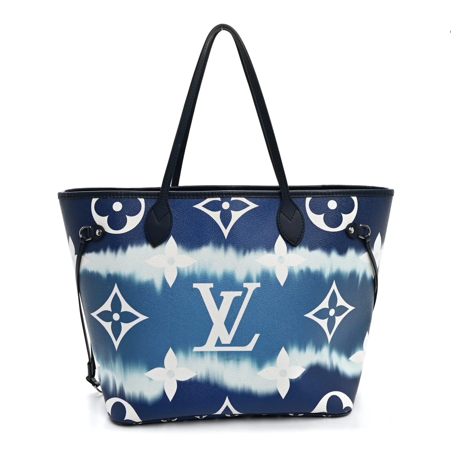 Louis Vuitton Monogram Escale Neverfull MM Blue – Very Good 2020