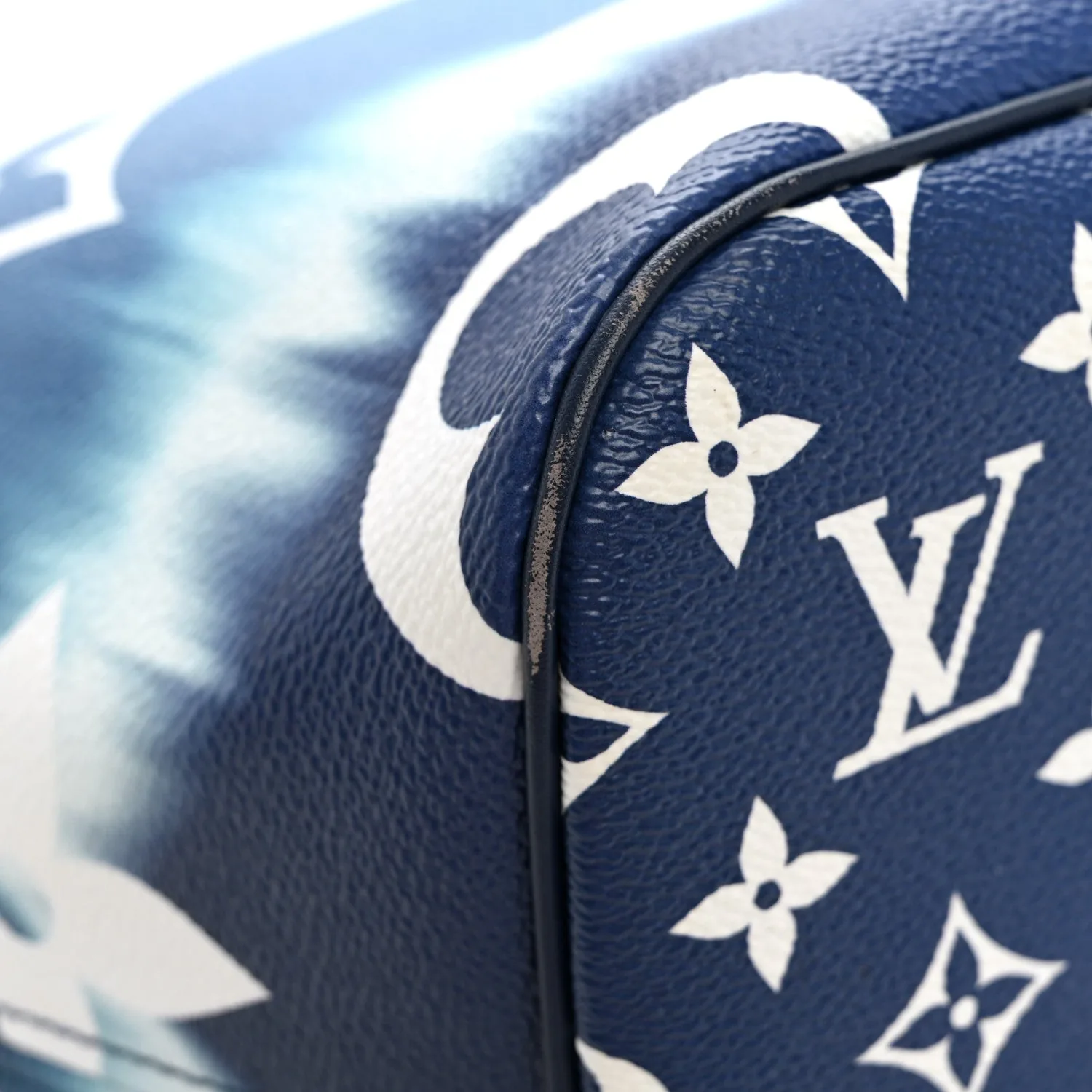 Louis Vuitton Monogram Escale Neverfull MM Blue – Very Good 2020 – photo 11