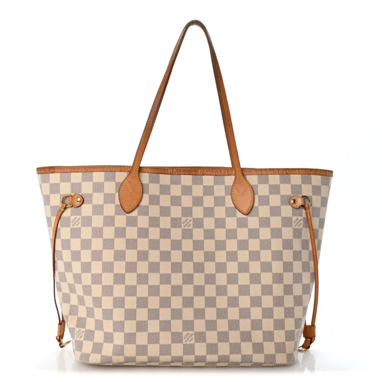 Louis Vuitton Damier Azur Neo Neverfull MM – Very Good 2018 for Sale