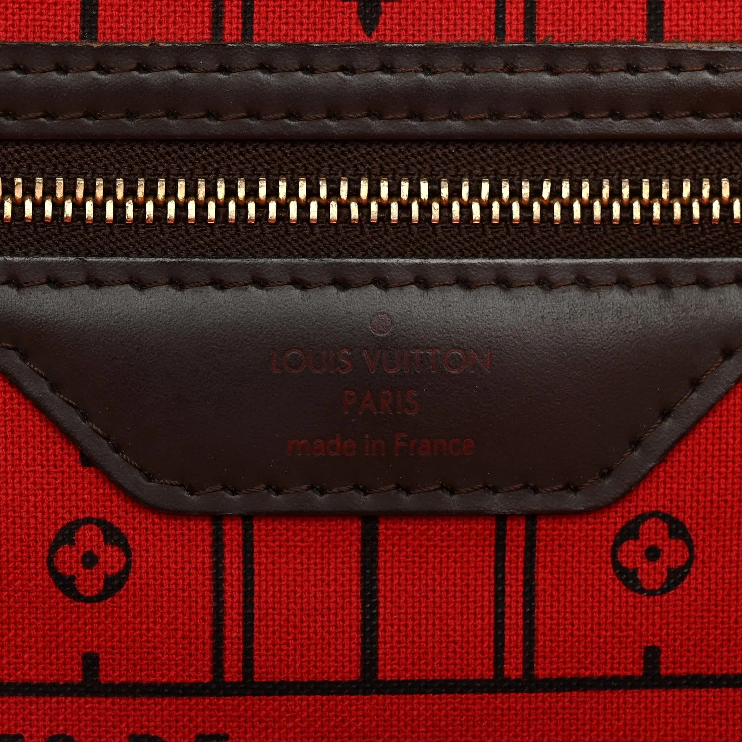 Louis Vuitton Damier Ebene Neverfull GM – Very Good 2010 – photo 6