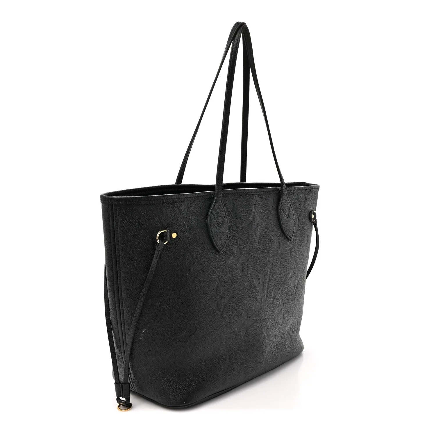 Louis Vuitton Empreinte Monogram Giant Neverfull MM Black – Very Good – photo 4