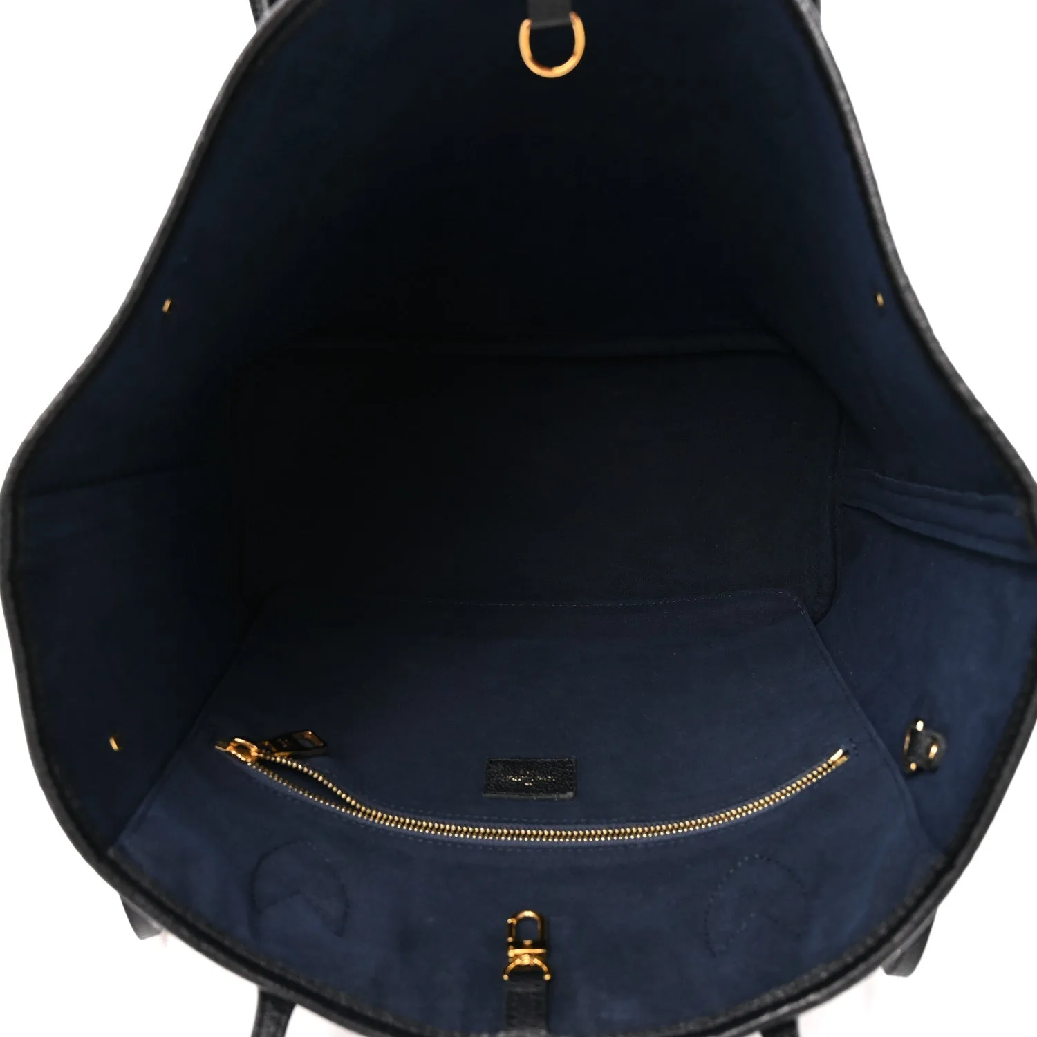 Louis Vuitton Empreinte Monogram Giant Neverfull MM Black – Very Good – photo 6