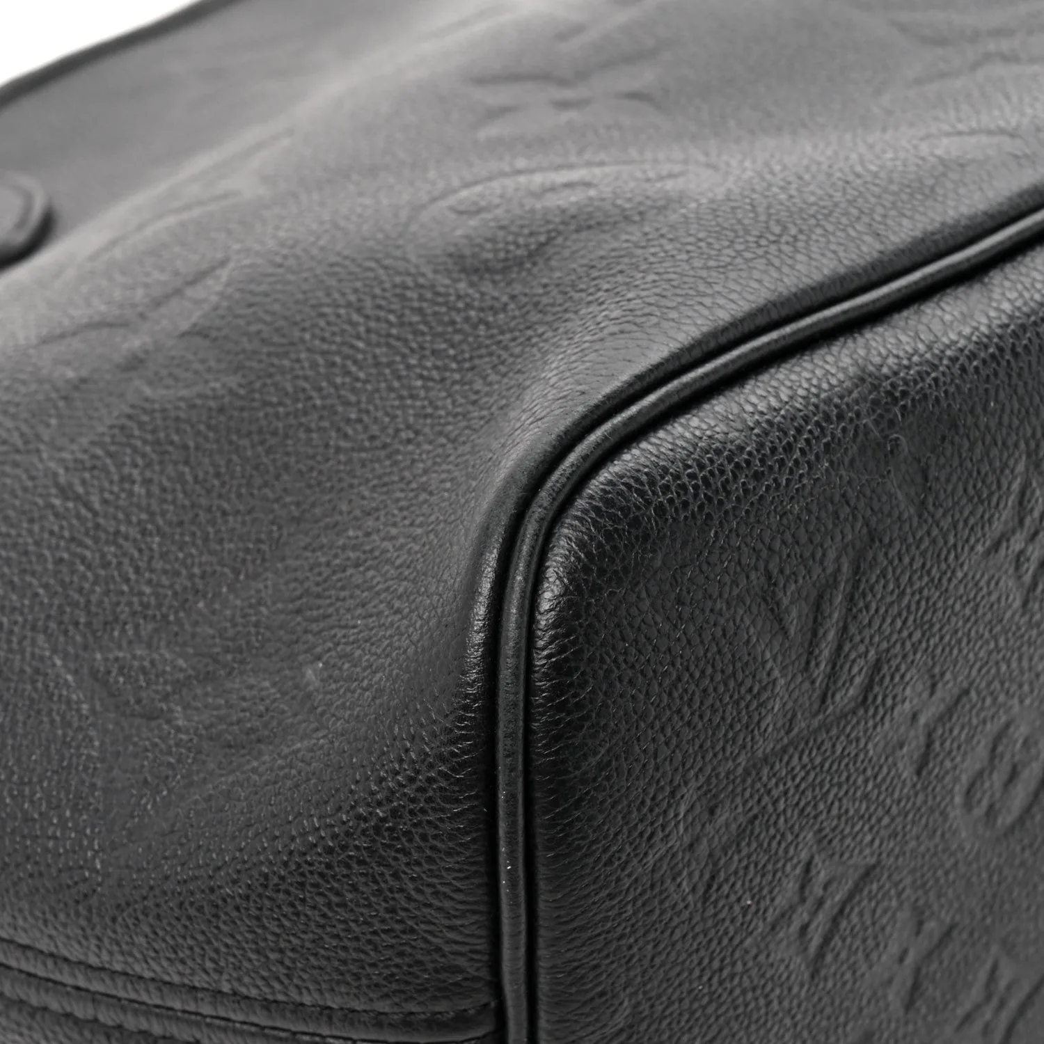 Louis Vuitton Empreinte Monogram Giant Neverfull MM Black – Very Good – photo 10