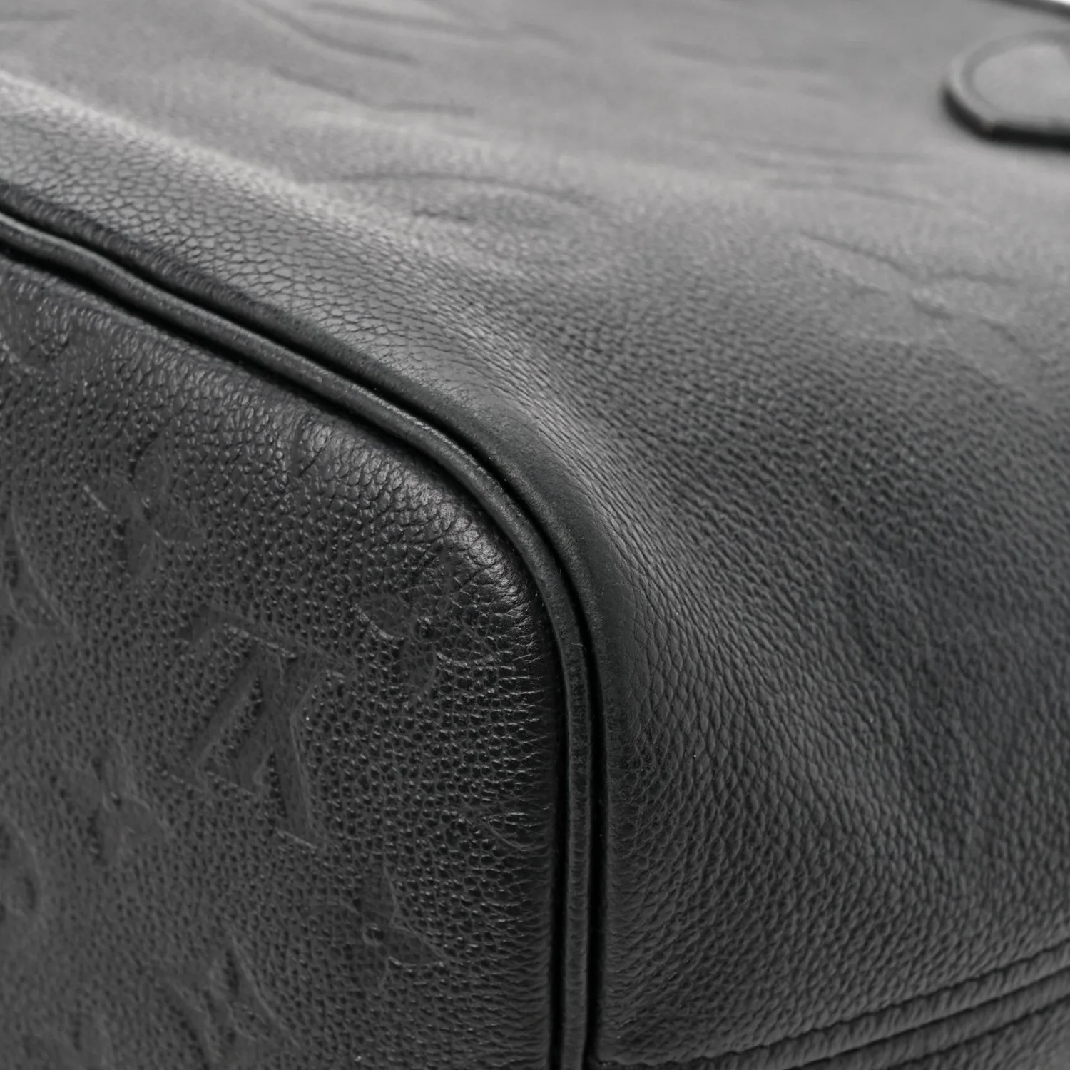 Louis Vuitton Empreinte Monogram Giant Neverfull MM Black – Very Good – photo 11