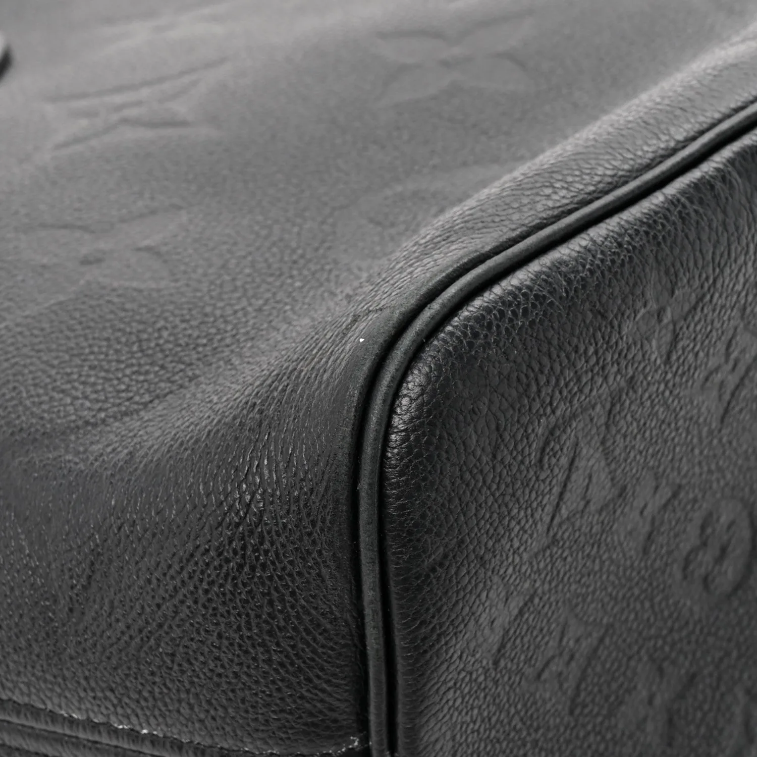 Louis Vuitton Empreinte Monogram Giant Neverfull MM Black – Very Good – photo 12