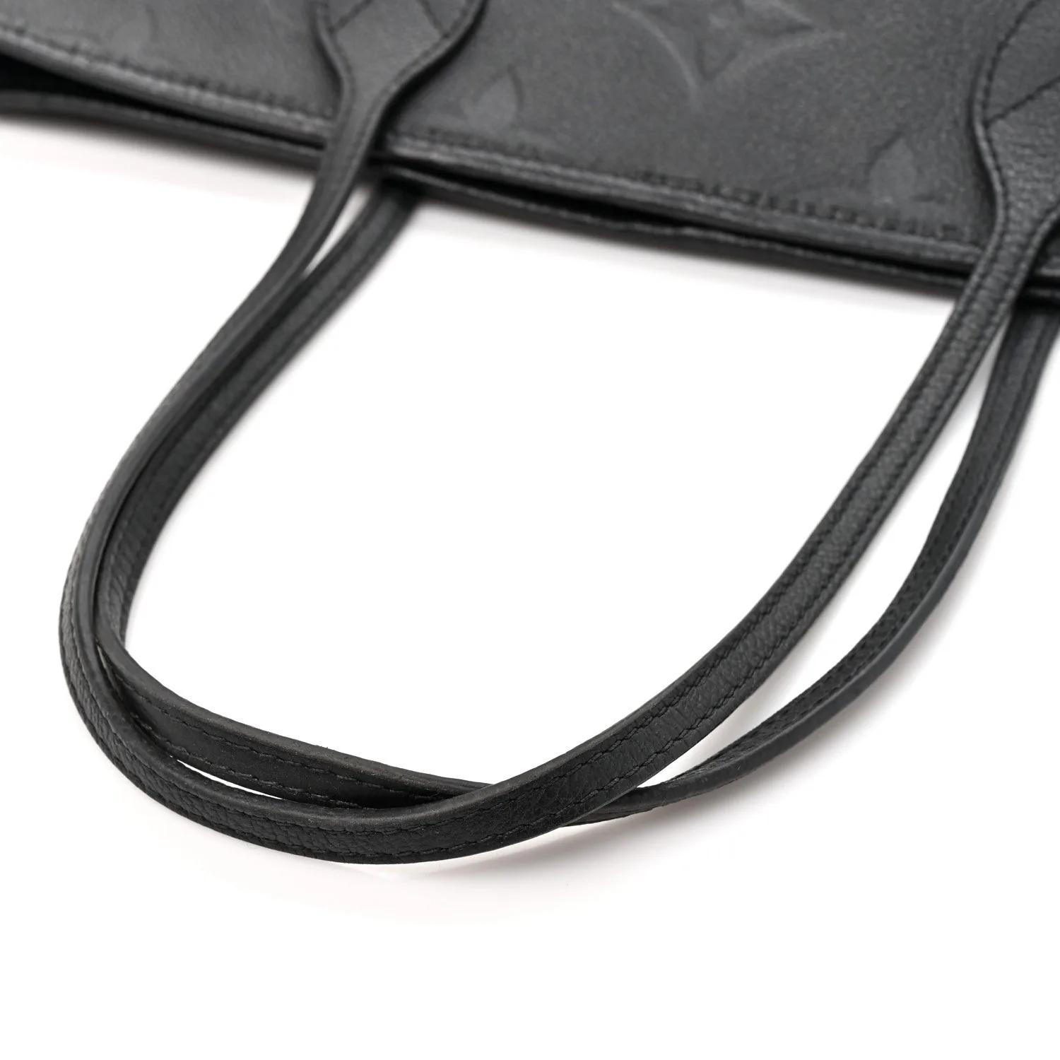 Louis Vuitton Empreinte Monogram Giant Neverfull MM Black – Very Good – photo 15