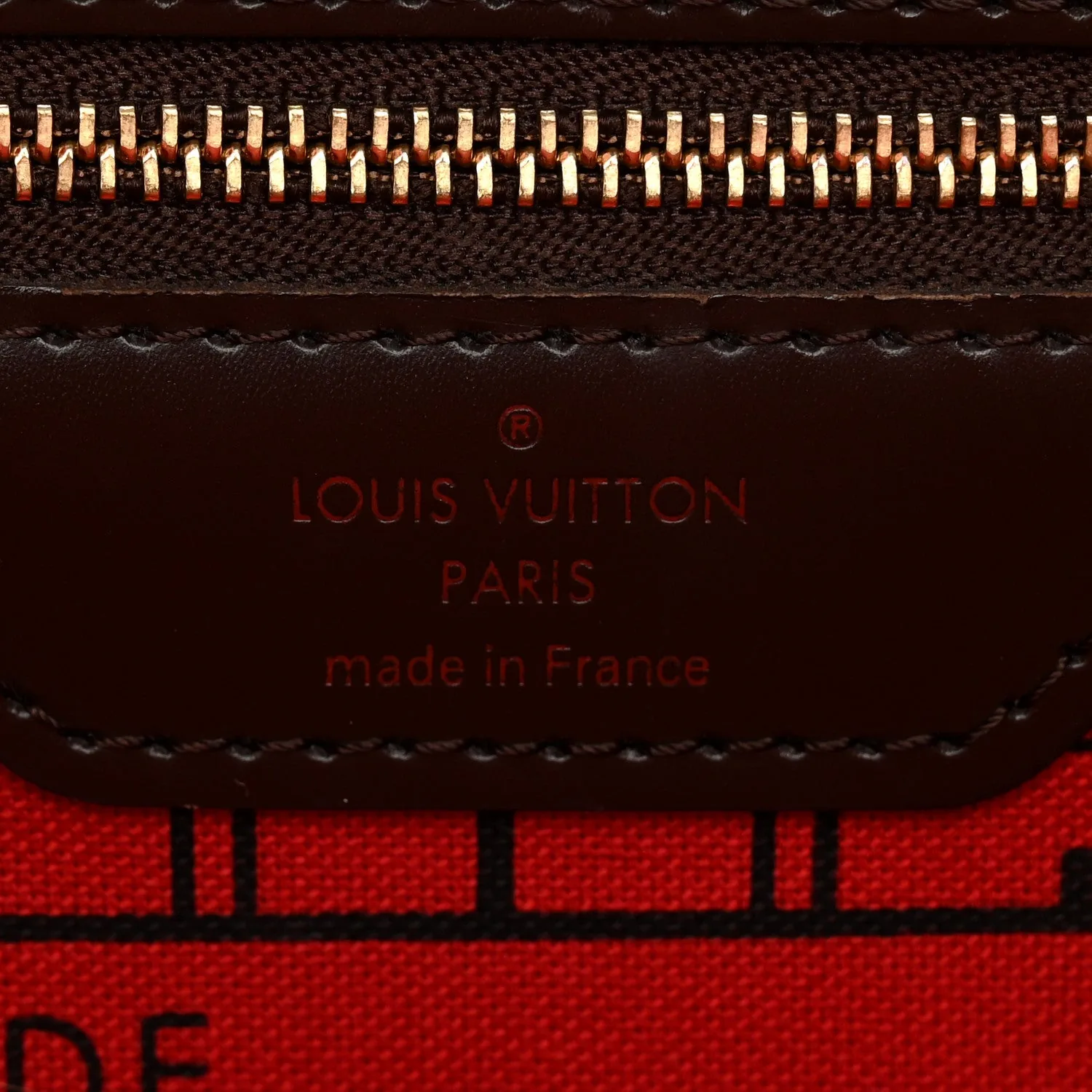 Louis Vuitton Damier Ebene Neverfull PM – Very Good 2009 – photo 6