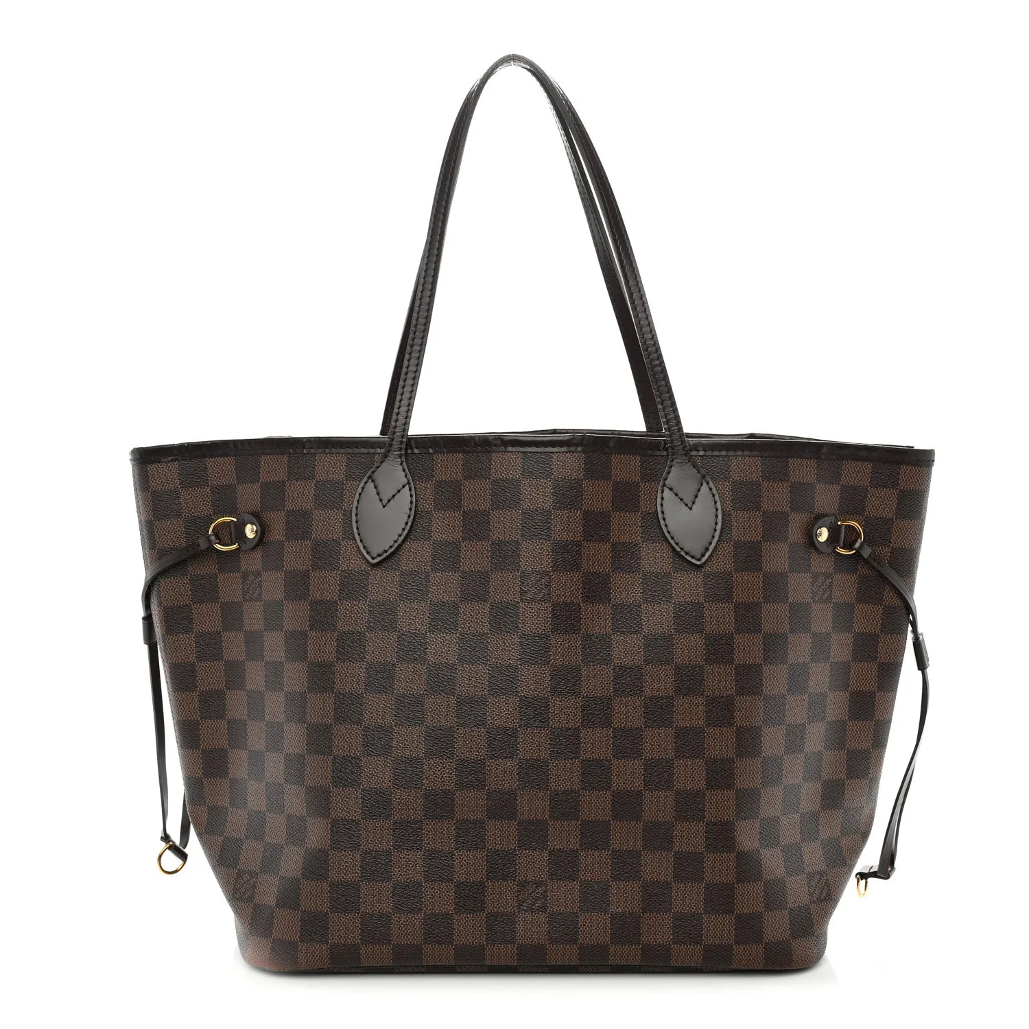 Louis Vuitton Damier Ebene Neo Neverfull MM Rose Ballerine – Very Good 2016