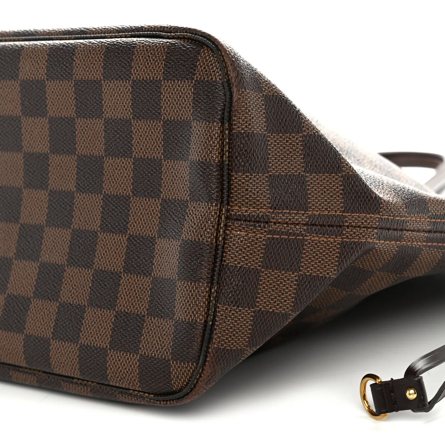 Louis Vuitton Damier Ebene Neo Neverfull MM Rose Ballerine – Very Good 2016 – photo 9