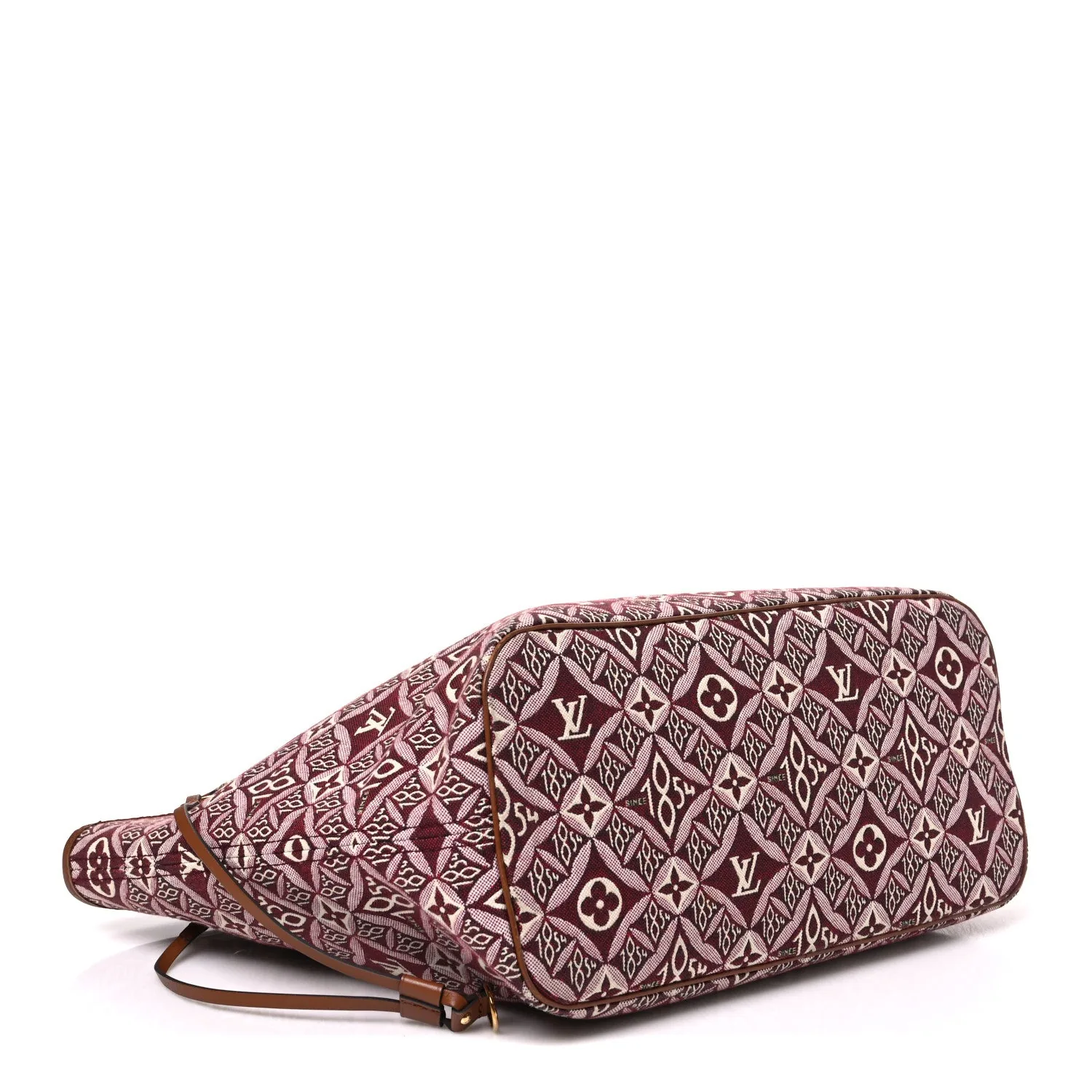 Louis Vuitton Jacquard Since 1854 Neverfull MM Bordeaux – Very Good 2020 – photo 3