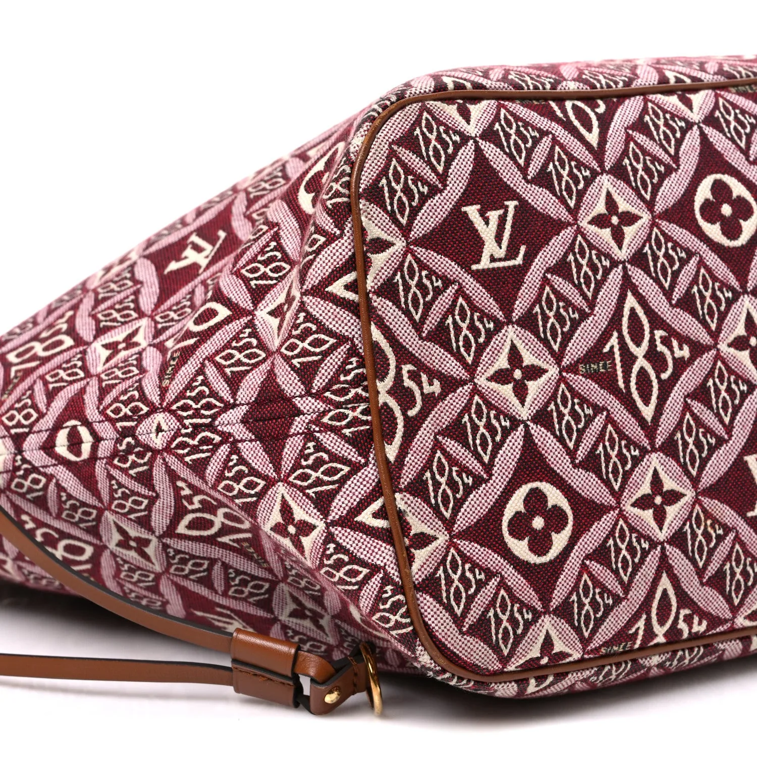 Louis Vuitton Jacquard Since 1854 Neverfull MM Bordeaux – Very Good 2020 – photo 8