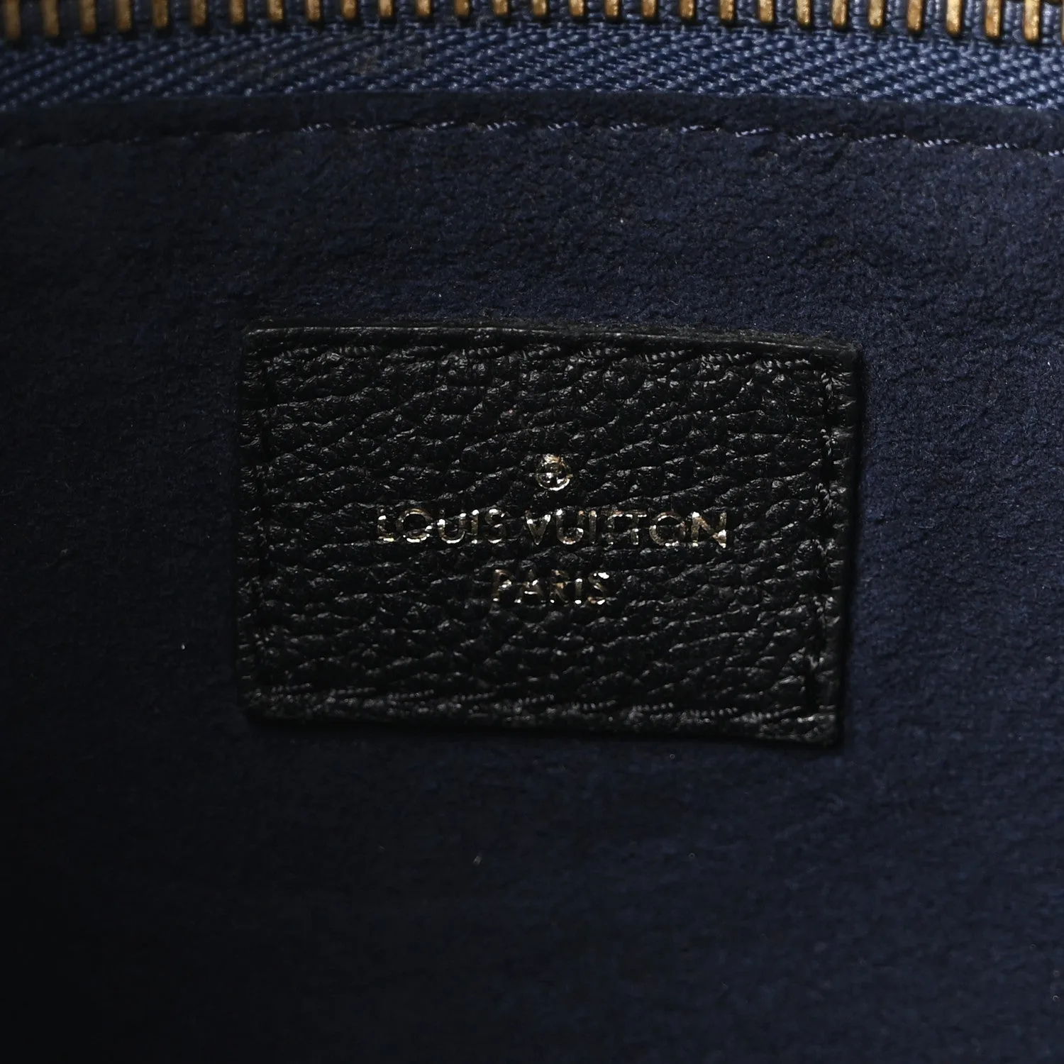 Louis Vuitton Empreinte Monogram Giant Neverfull MM Black – Very Good – photo 7