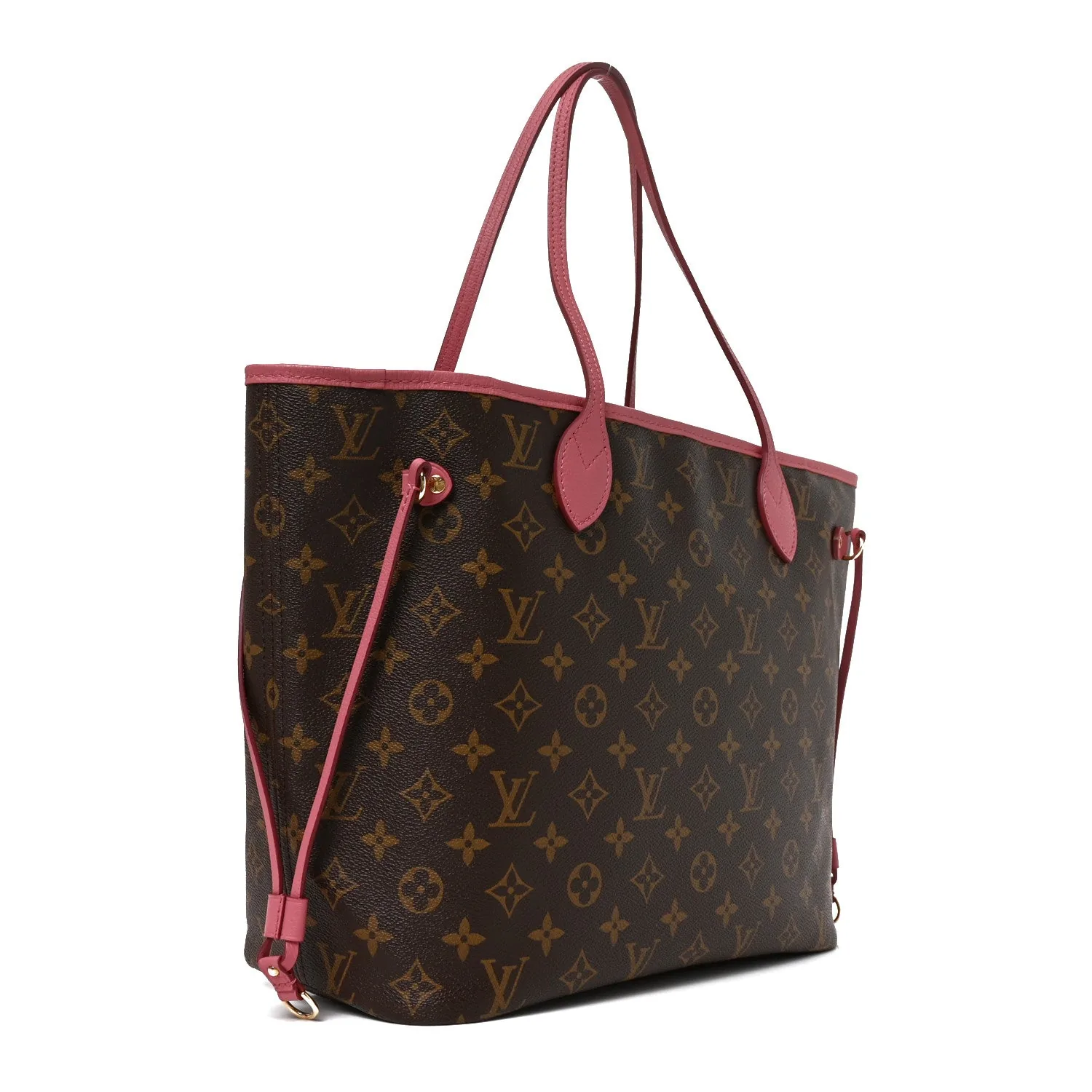 Louis Vuitton Monogram Articles de Voyage Ikat Neverfull MM Rose Velours – photo 3