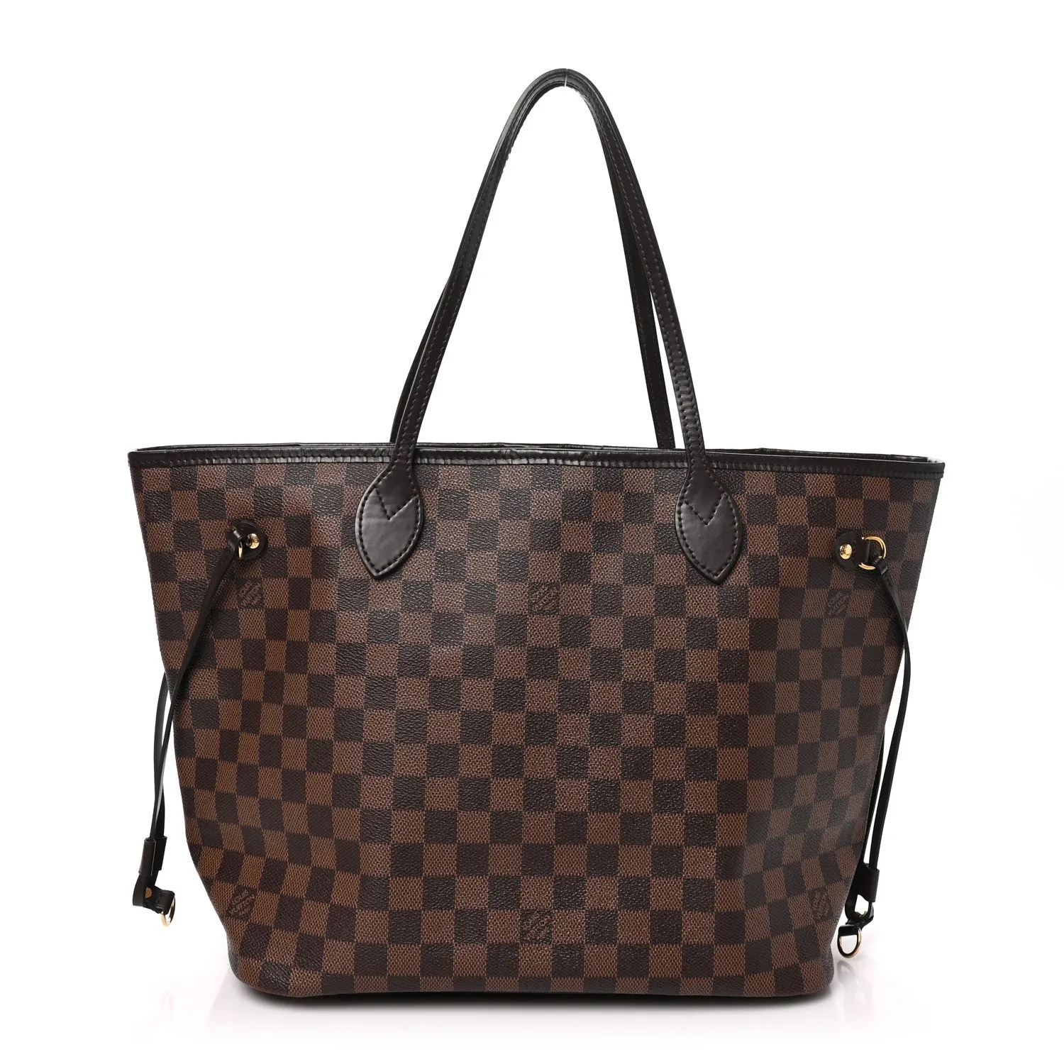 Louis Vuitton Damier Ebene Neo Neverfull MM Rose Ballerine – Very Good 2019