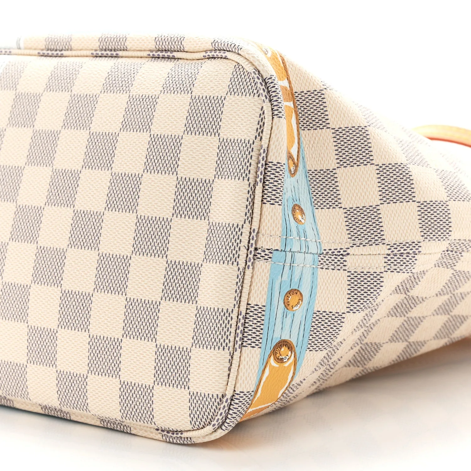 Louis Vuitton Damier Azur Summer Trunks Mykonos Neo Neverfull MM – photo 10