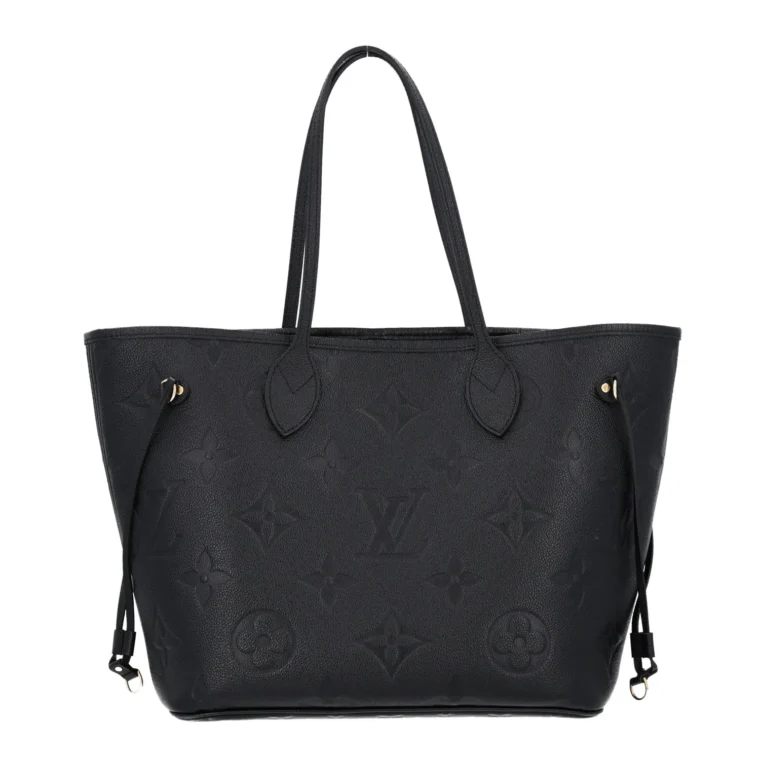 Louis Vuitton Empreinte Monogram Giant Neverfull MM Black – Very Good for Sale