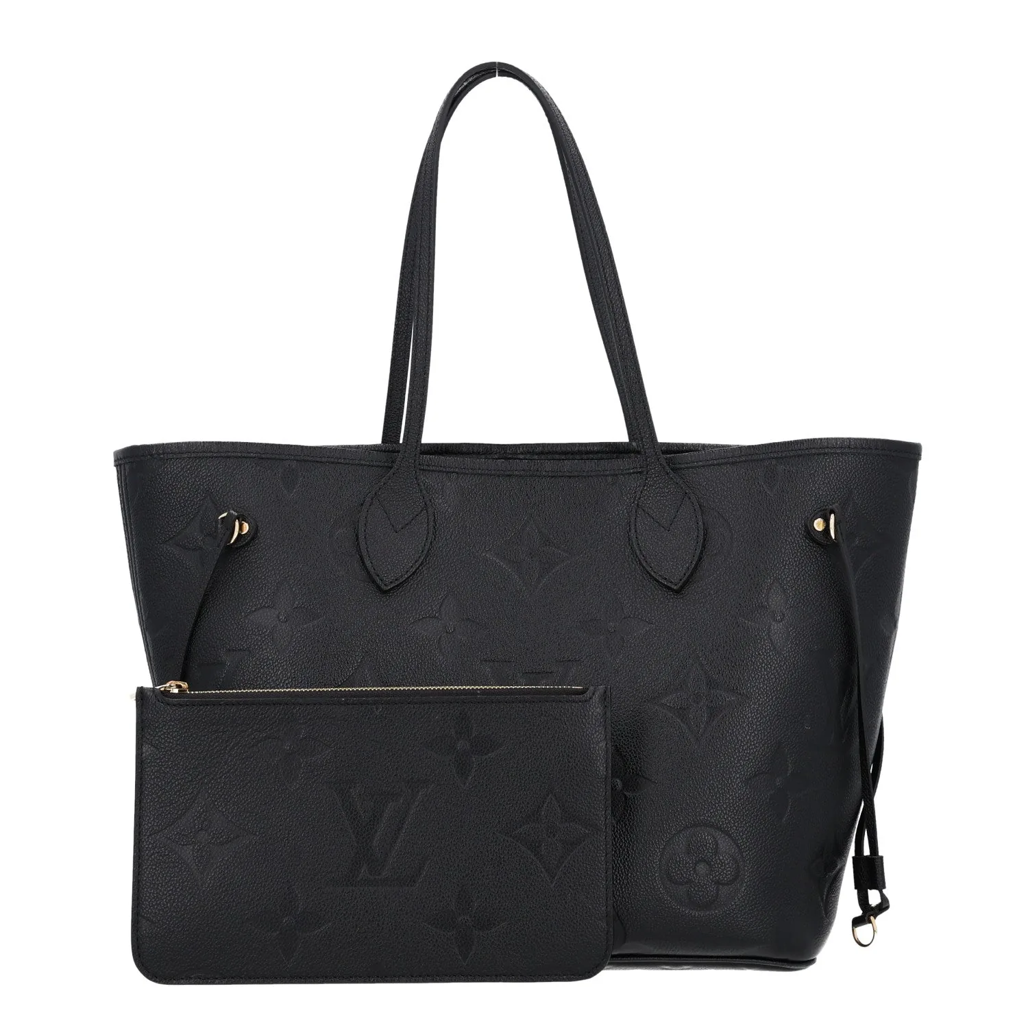 Louis Vuitton Empreinte Monogram Giant Neverfull MM Black – Very Good – photo 2