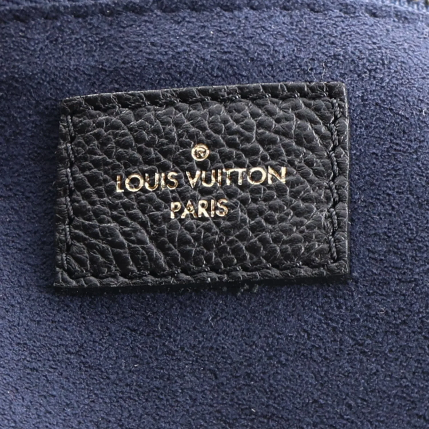 Louis Vuitton Empreinte Monogram Giant Neverfull MM Black – Very Good – photo 6