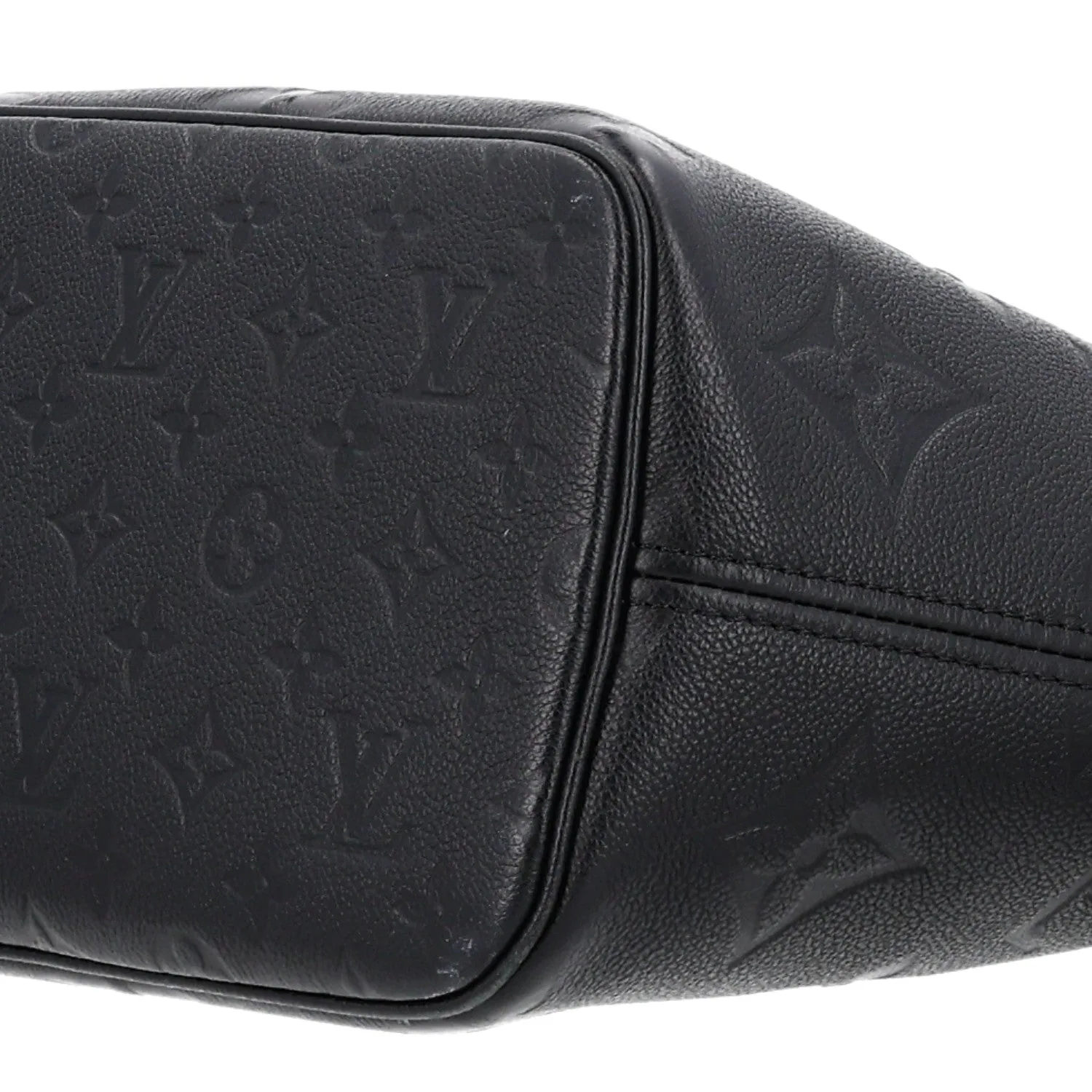 Louis Vuitton Empreinte Monogram Giant Neverfull MM Black – Very Good – photo 9