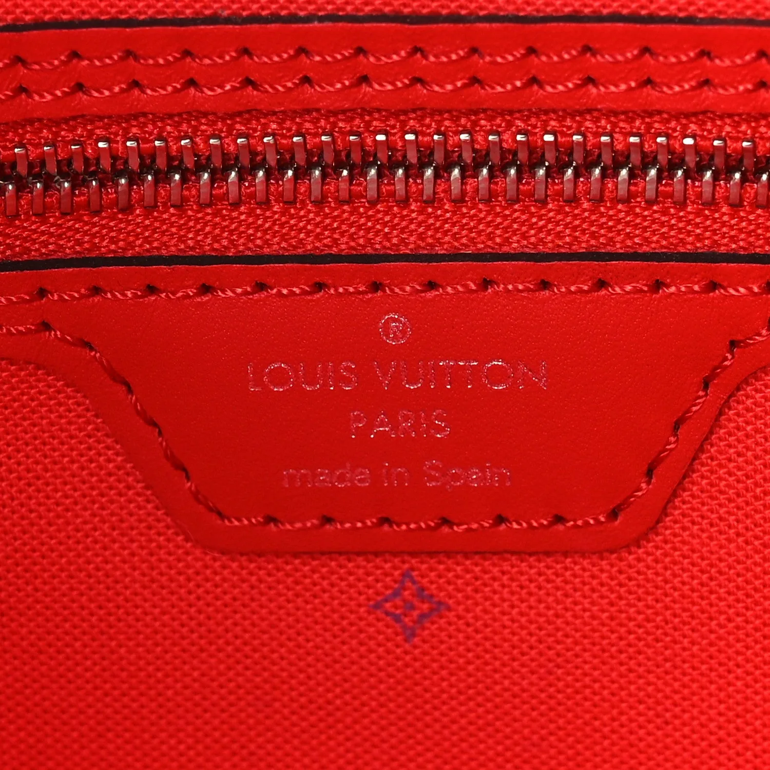 Louis Vuitton Monogram Escale Neverfull MM Rouge – Excellent 2020 – photo 8