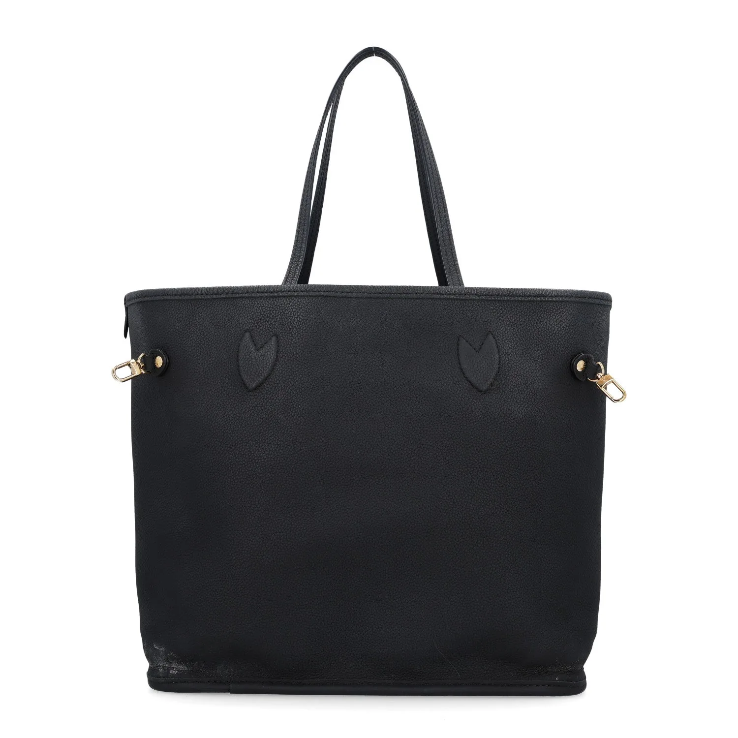 Louis Vuitton Monogram Calfskin Neo Neverfull Inside Out MM Black – Excellent – photo 4