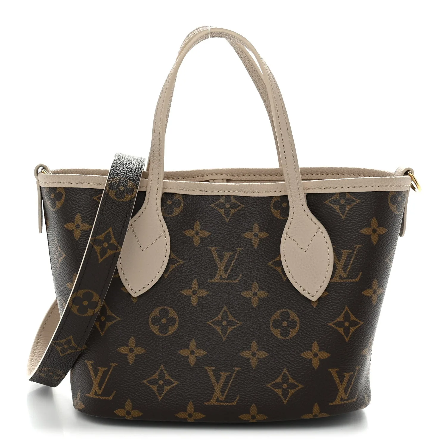 Louis Vuitton Monogram Neverfull Inside Out Bandouliere BB Limestone