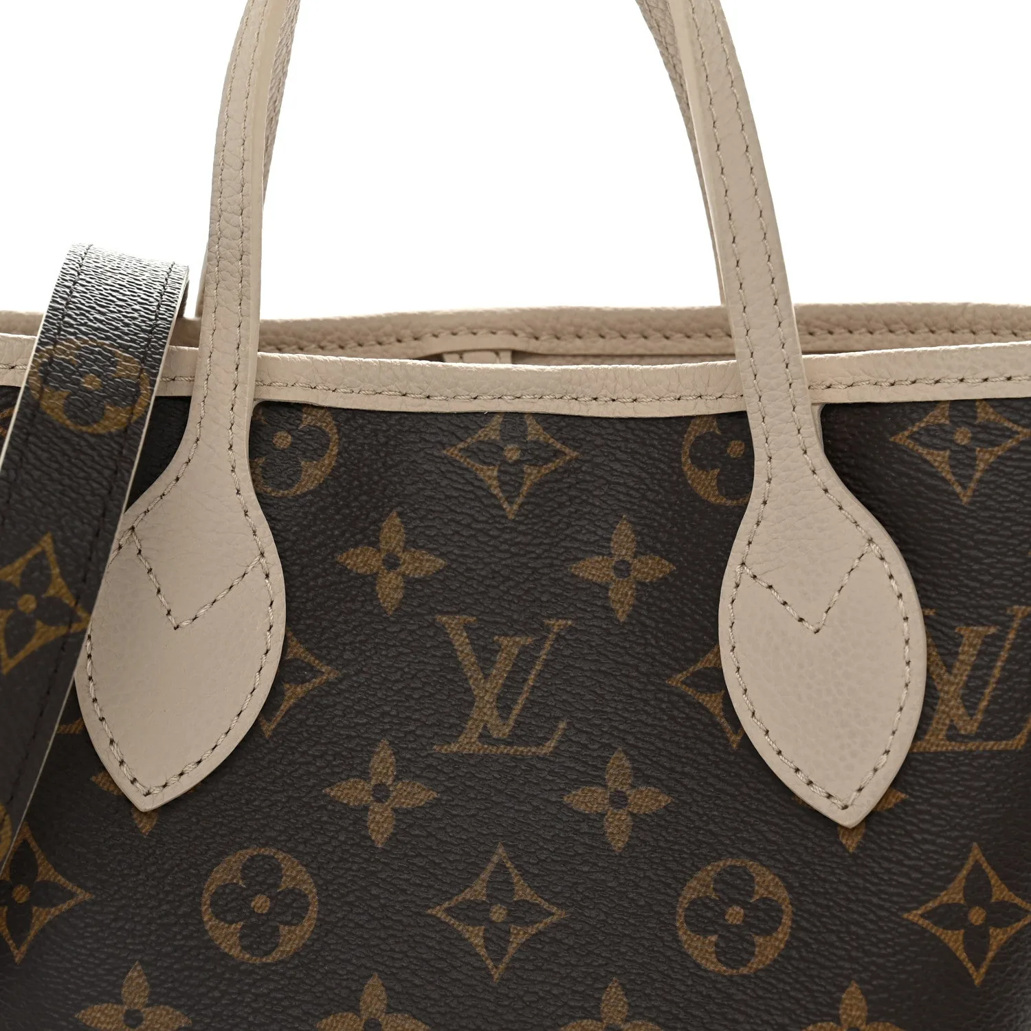 Louis Vuitton Monogram Neverfull Inside Out Bandouliere BB Limestone – photo 9