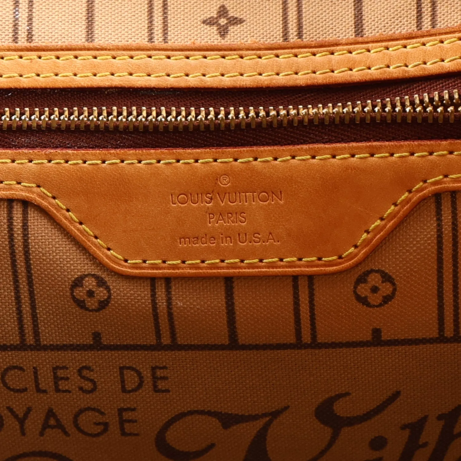 Louis Vuitton Monogram Neverfull MM – Very Good 2009 – photo 5