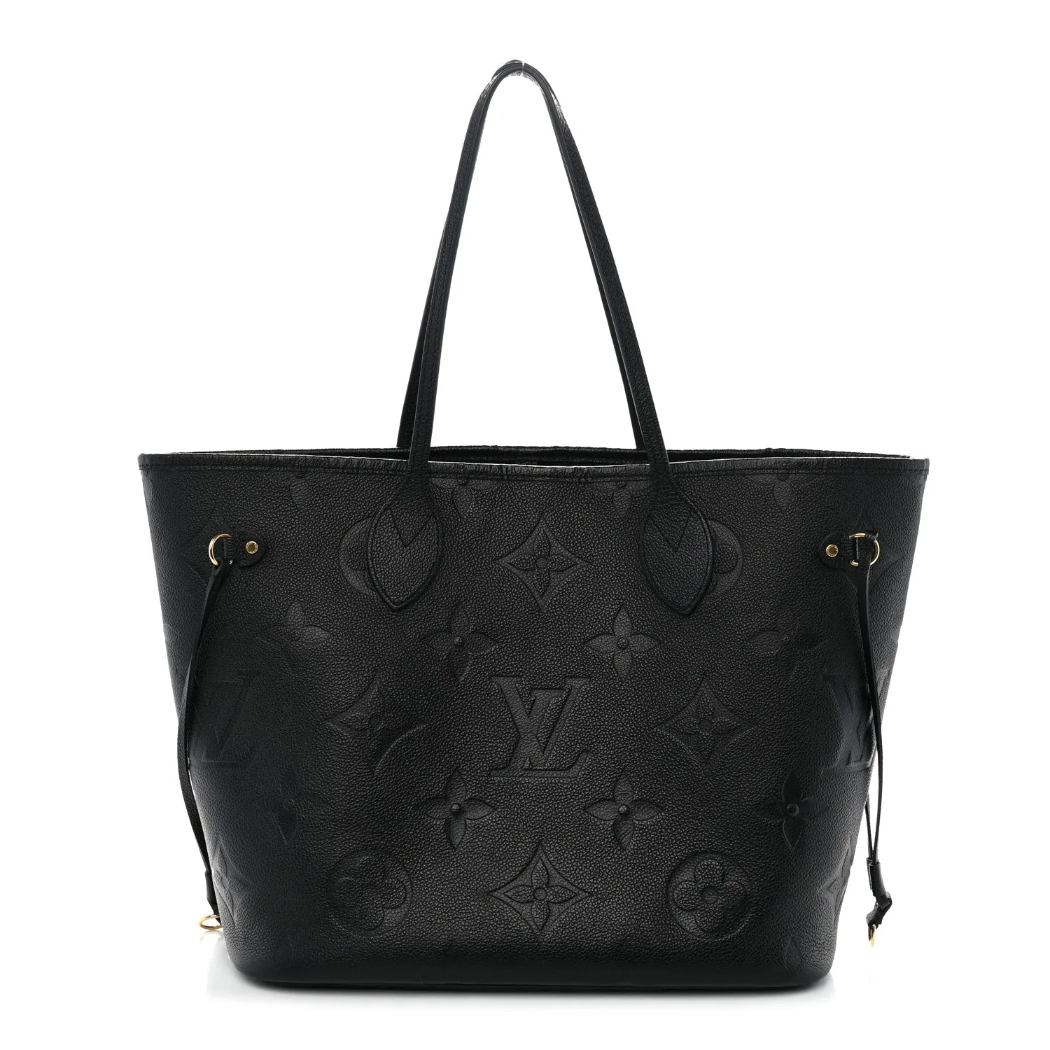 Louis Vuitton Empreinte Monogram Giant Neverfull MM Black – Very Good 2021