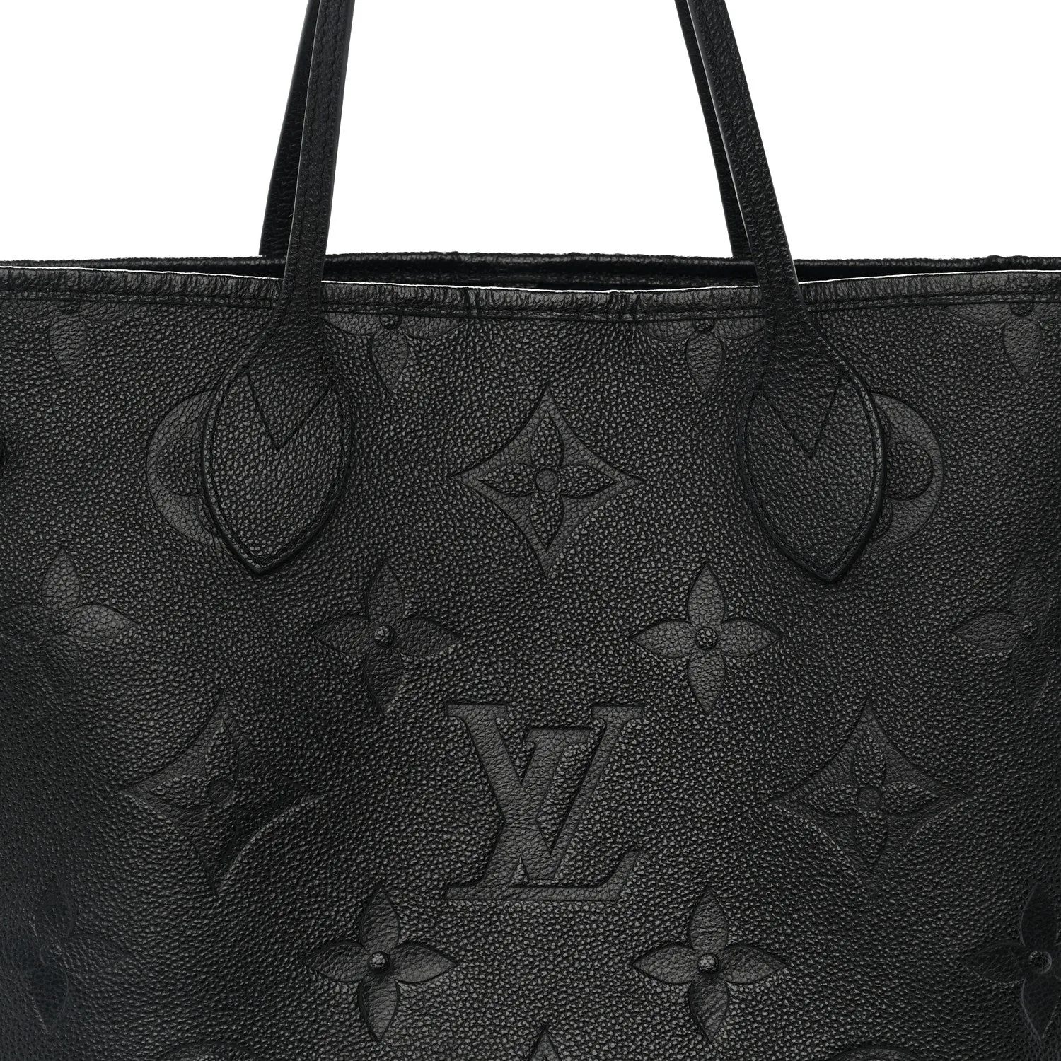 Louis Vuitton Empreinte Monogram Giant Neverfull MM Black – Very Good 2021 – photo 8
