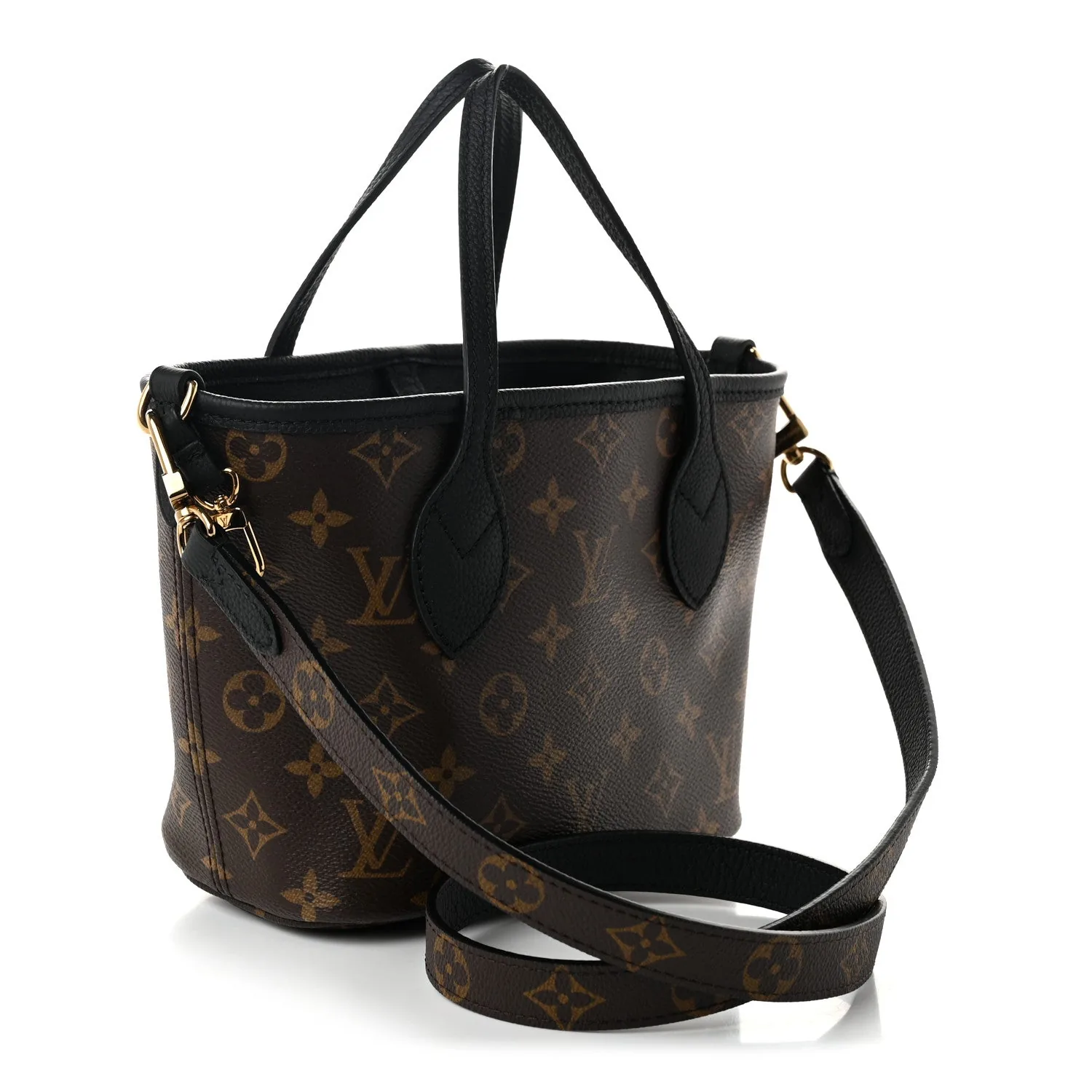 Louis Vuitton Monogram Neverfull Inside Out Bandouliere BB Black – Excellent 2024 – photo 5
