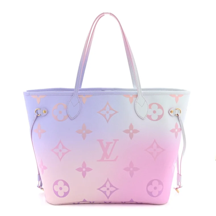 Louis Vuitton Monogram Giant Spring In The City Neverfull MM Sunrise Pastel for Sale
