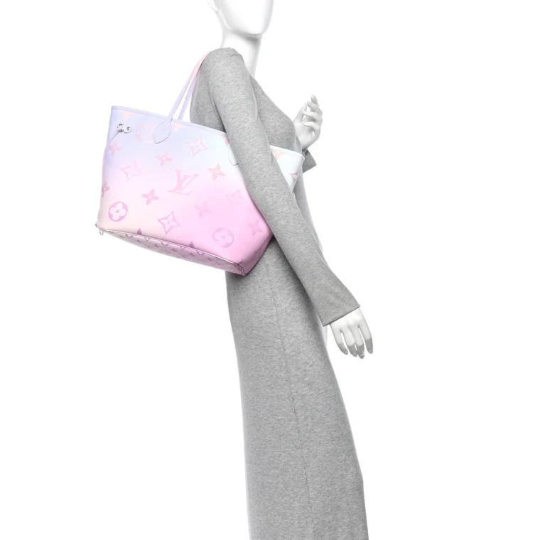 Louis Vuitton Monogram Giant Spring In The City Neverfull MM Sunrise Pastel for Sale — alternate view