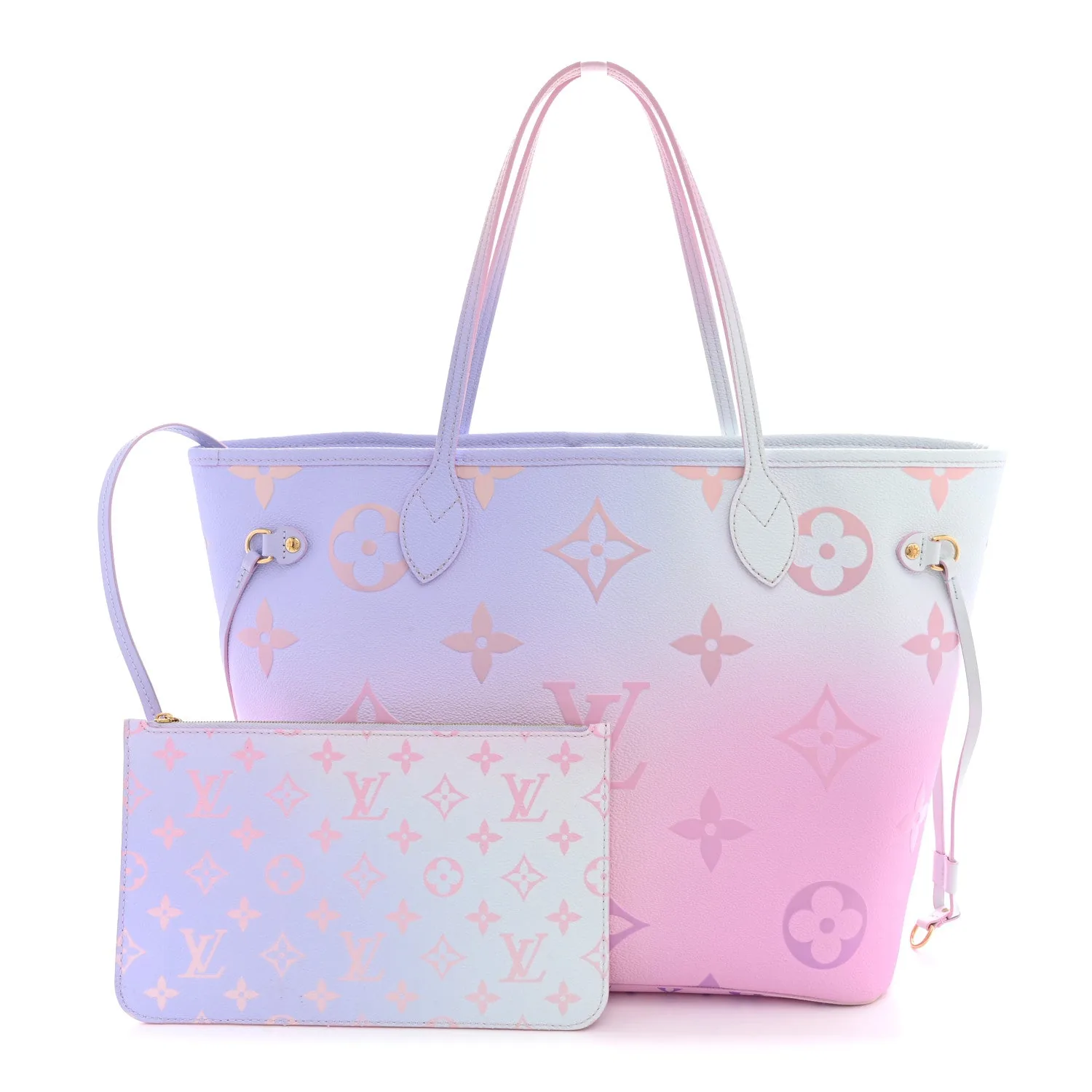 Louis Vuitton Monogram Giant Spring In The City Neverfull MM Sunrise Pastel – photo 3