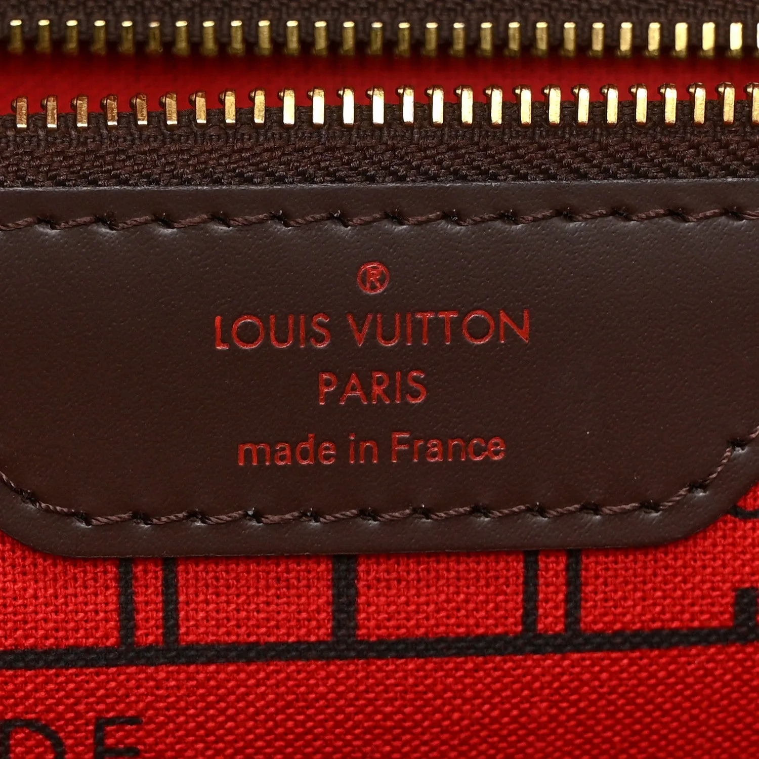 Louis Vuitton Damier Ebene Neverfull PM – Very Good 2010 – photo 6