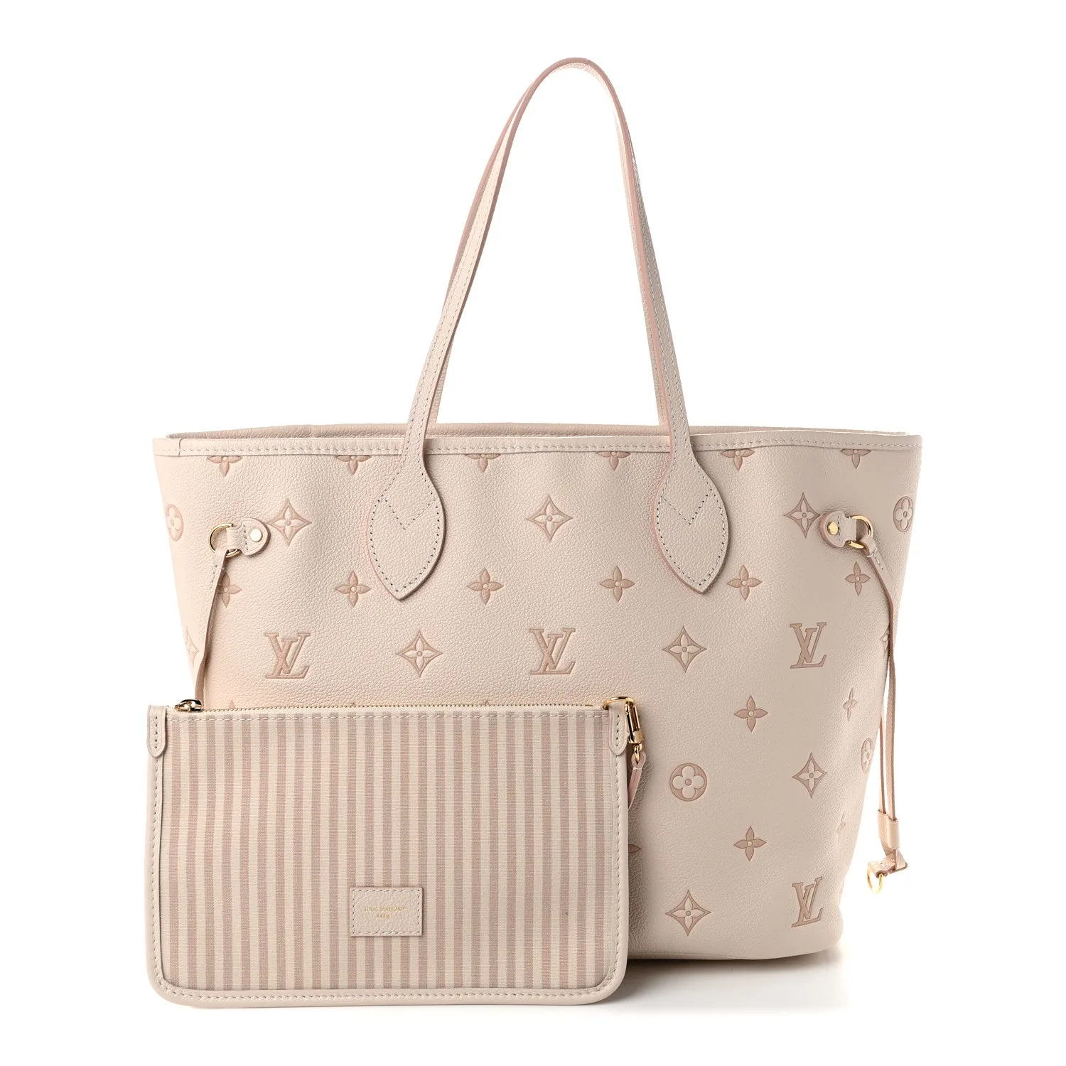 Louis Vuitton Monogram Debossed Neverfull MM Eden – photo 3