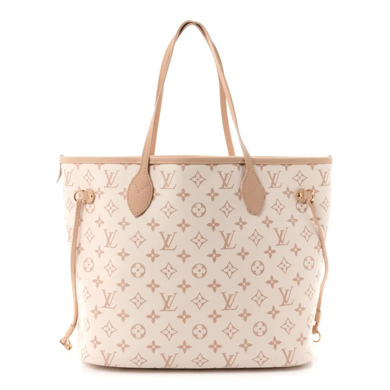 Louis Vuitton Monogram Inside Out Reversible Neverfull MM Dune Hazelnut for Sale