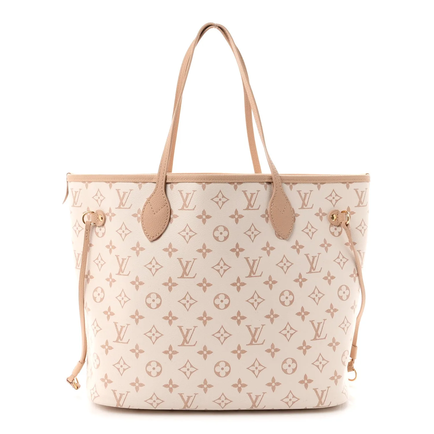 Louis Vuitton Monogram Inside Out Reversible Neverfull MM Dune Hazelnut