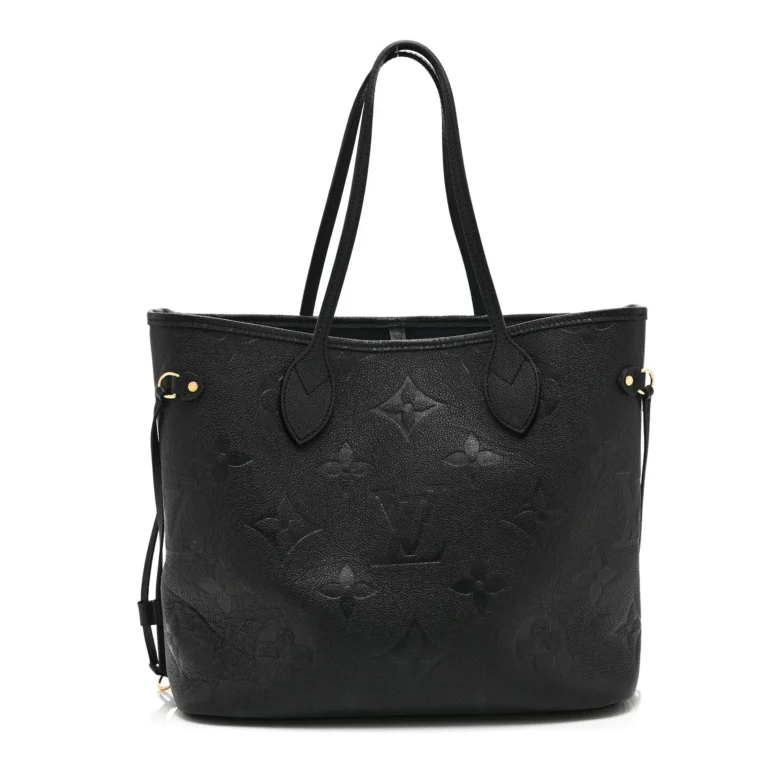 Louis Vuitton Empreinte Monogram Giant Neverfull MM Black – Very Good – Buy Now